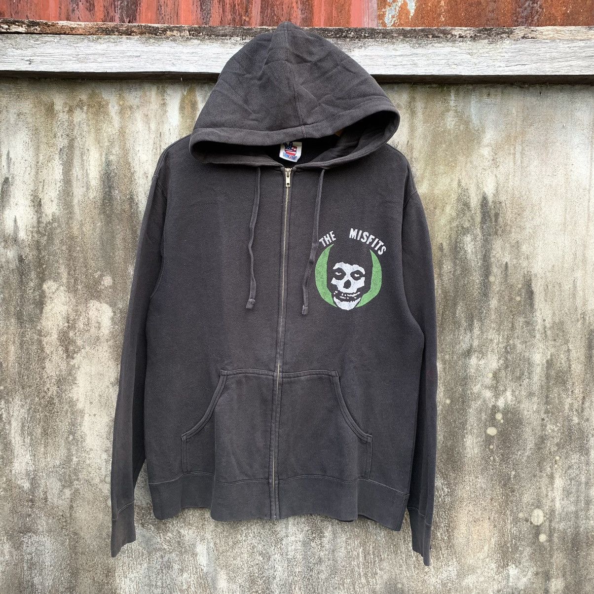 Misfits 💸RARE💸 VINTAGE MISFITS ZIPHOODIE Size US L / EU 52-54 / 3 - 1 Thumbnail