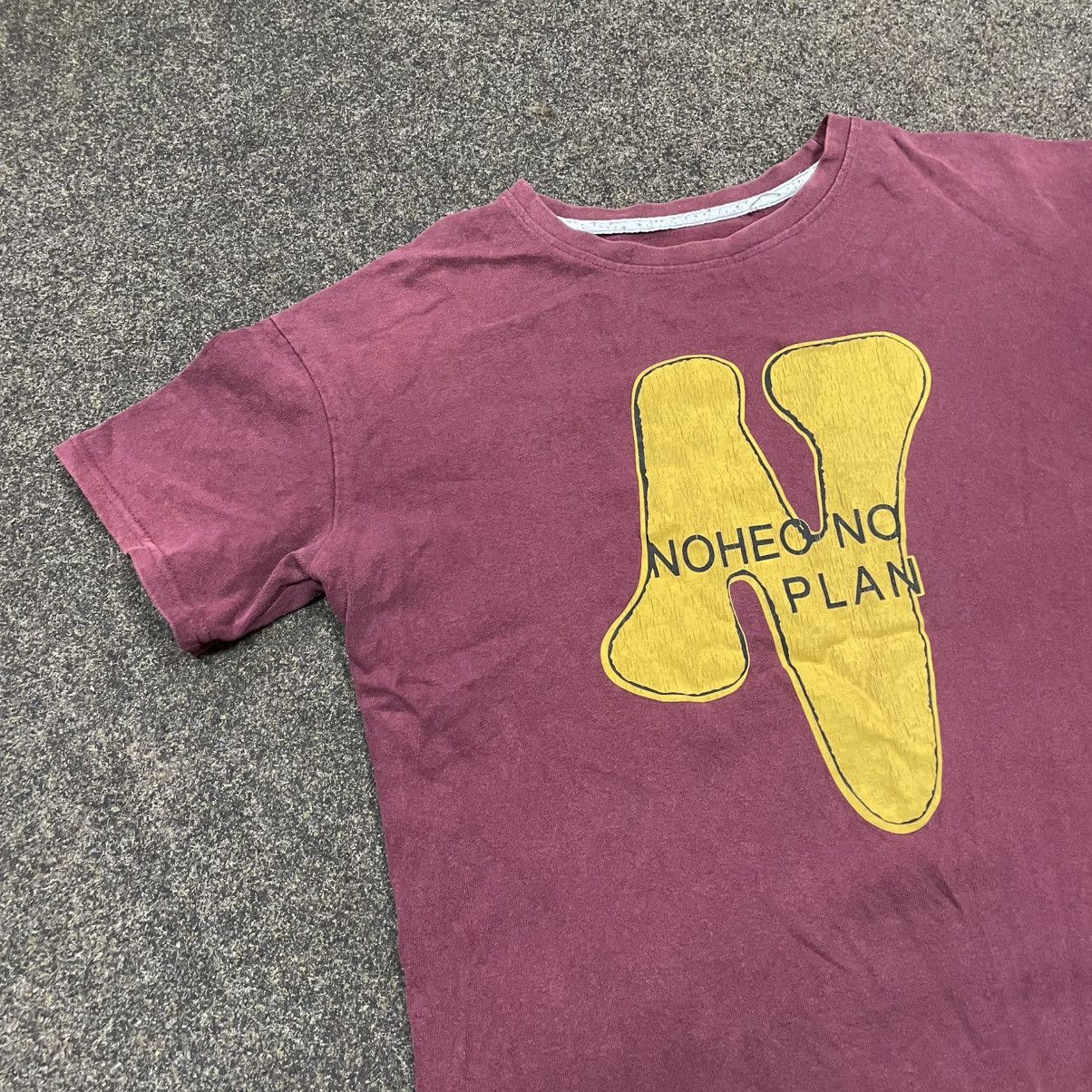 Gildan Vintage Y2K ADULT “ NOHEI NO PLAN Rap BOXY “ FUNNY BuyTee Size US M / EU 48-50 / 2 - 2 Thumbnail