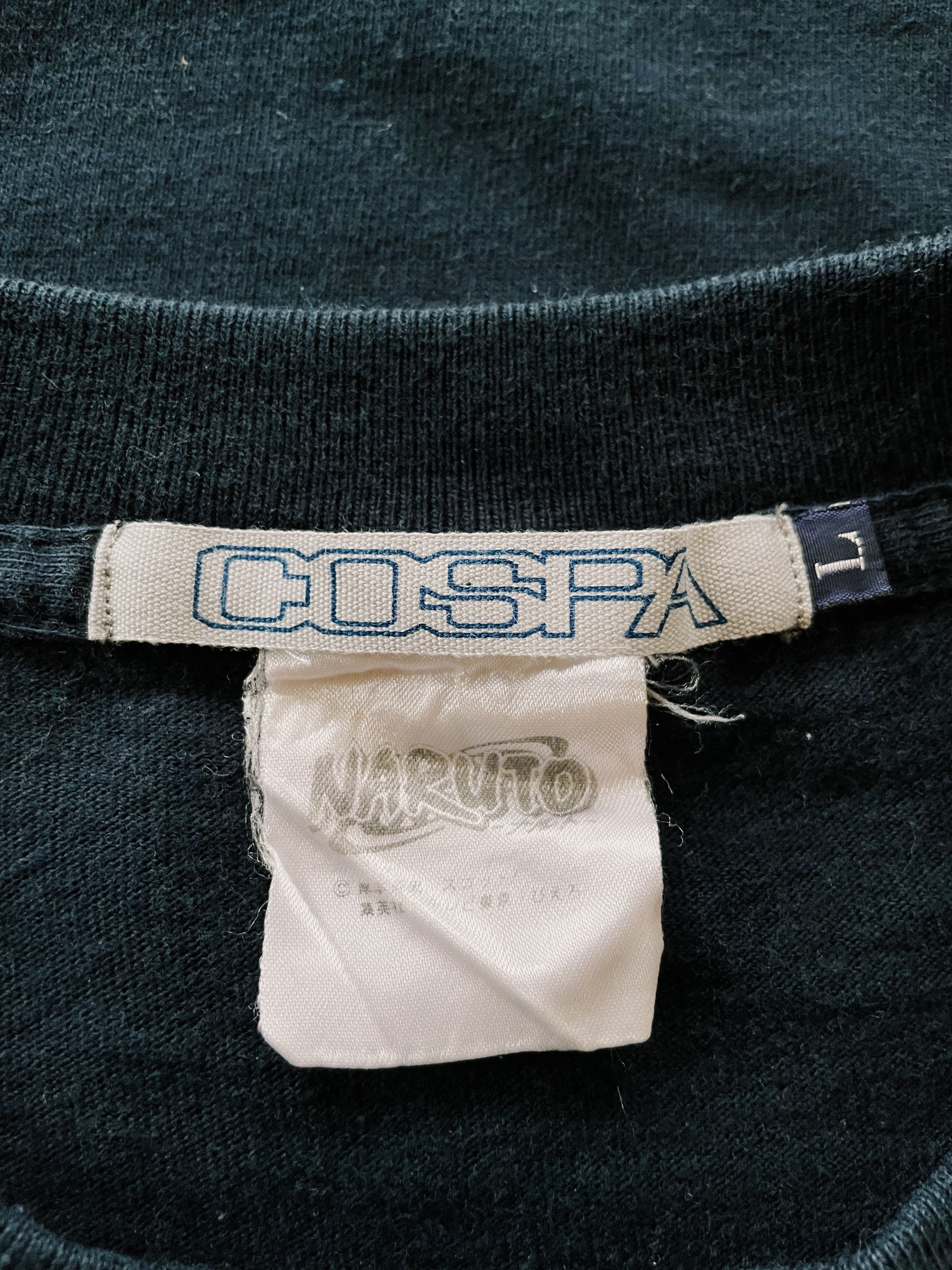 Anime × Japanese Brand × Vintage Vintage 2002 COSPA x Naruto T-shirt Navy Size US L / EU 52-54 / 3 - 4 Thumbnail