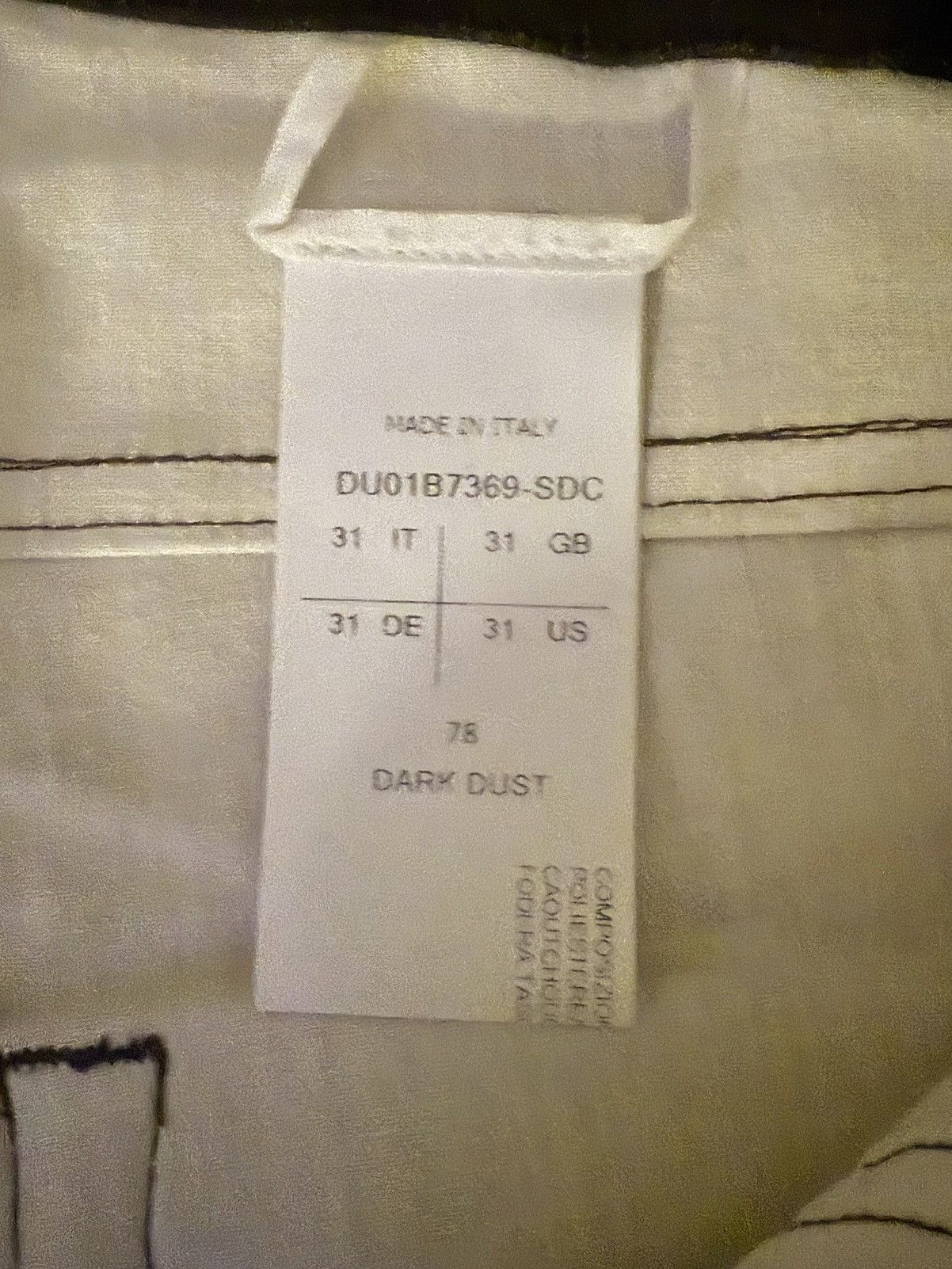 Rick Owens Tyrone dark dust sample bootcuts Size US 31 - 13 Thumbnail