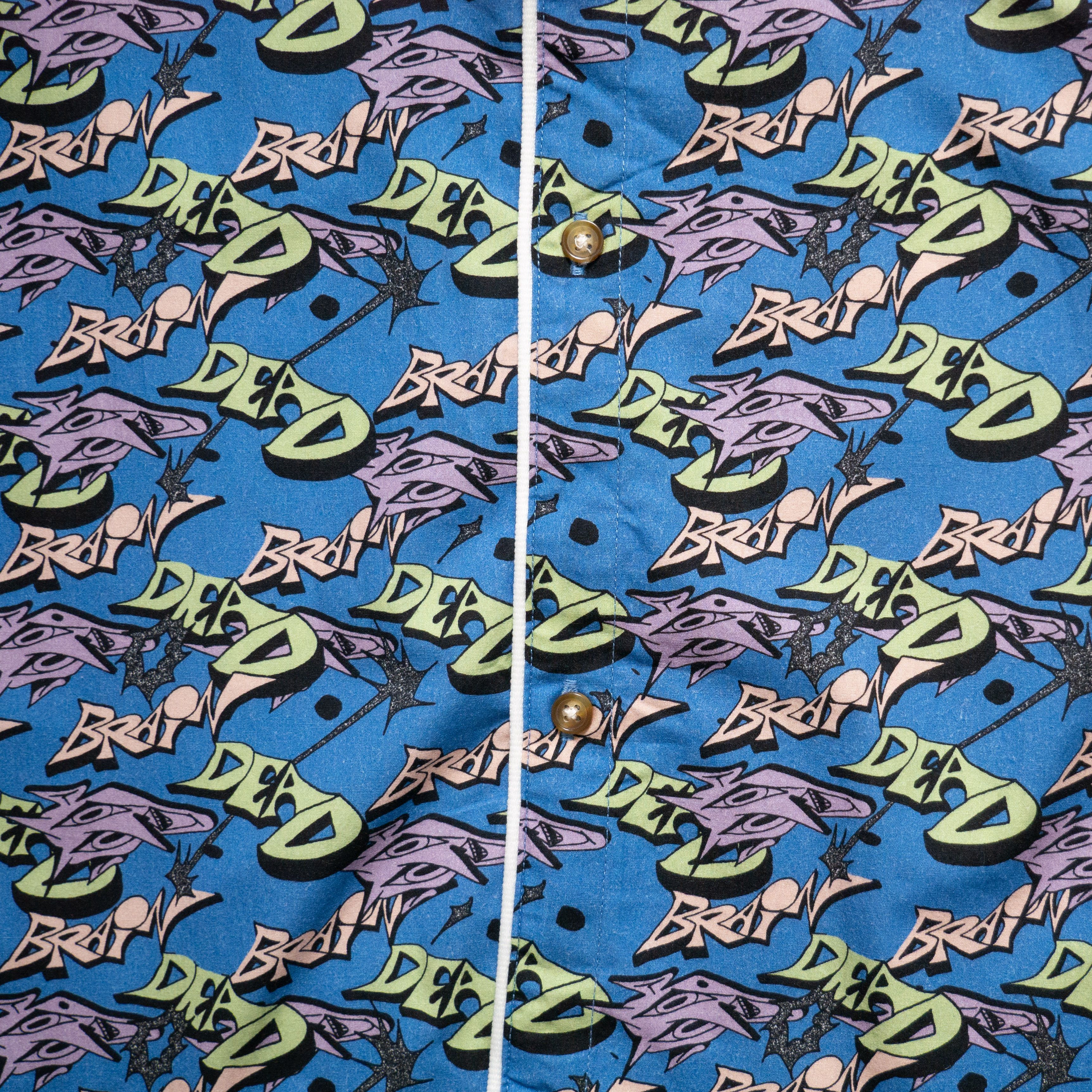 Brain Dead Brain Dead Pajama Button Ups Shirt New M Size US M / EU 48-50 / 2 - 3 Thumbnail