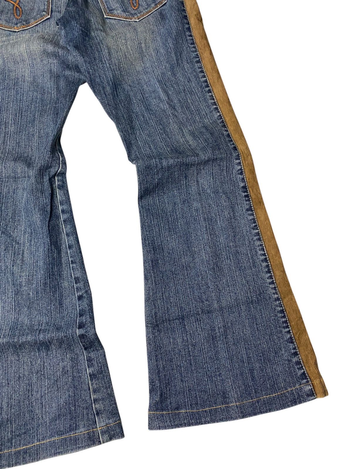 If Six Was Nine 2000's Jambagee Flared Bootcut Jeans Size US 27 - 11 Thumbnail