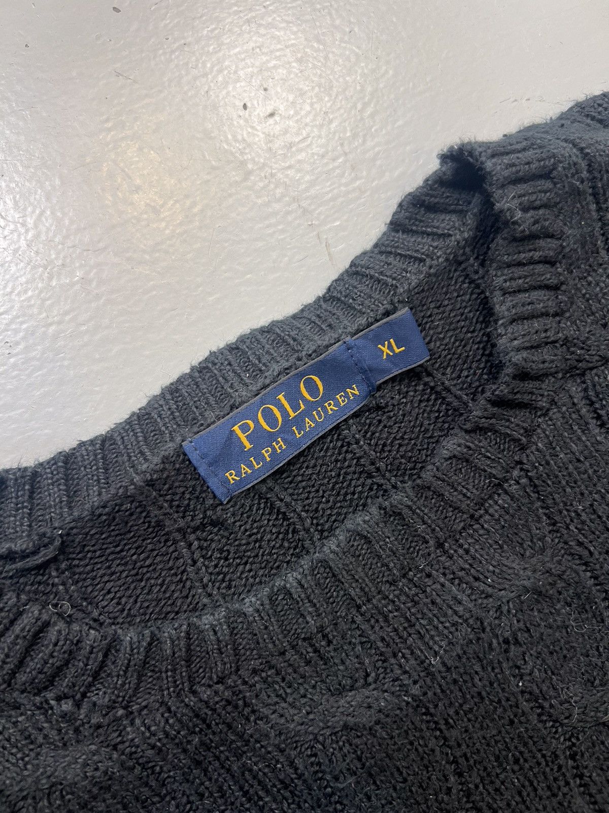 Polo Ralph Lauren Vintage polo Ralph Lauren knit sweater Size US XL / EU 56 / 4 - 3 Thumbnail
