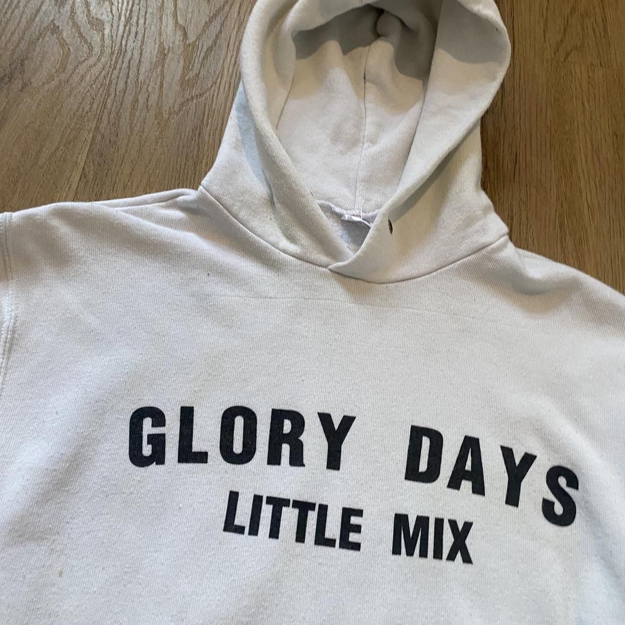 Fruit Of The Loom White and black Glory Days Boxy Little Mix hoodie Size US S / EU 44-46 / 1 - 3 Thumbnail