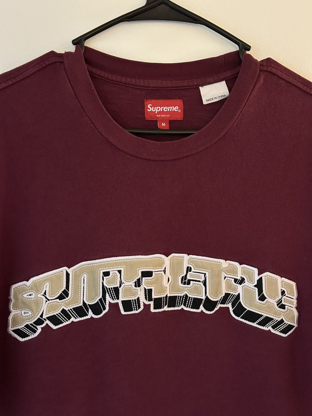 Supreme Supreme Block Arc S/S Top Tee Size US M / EU 48-50 / 2 - 2 Thumbnail
