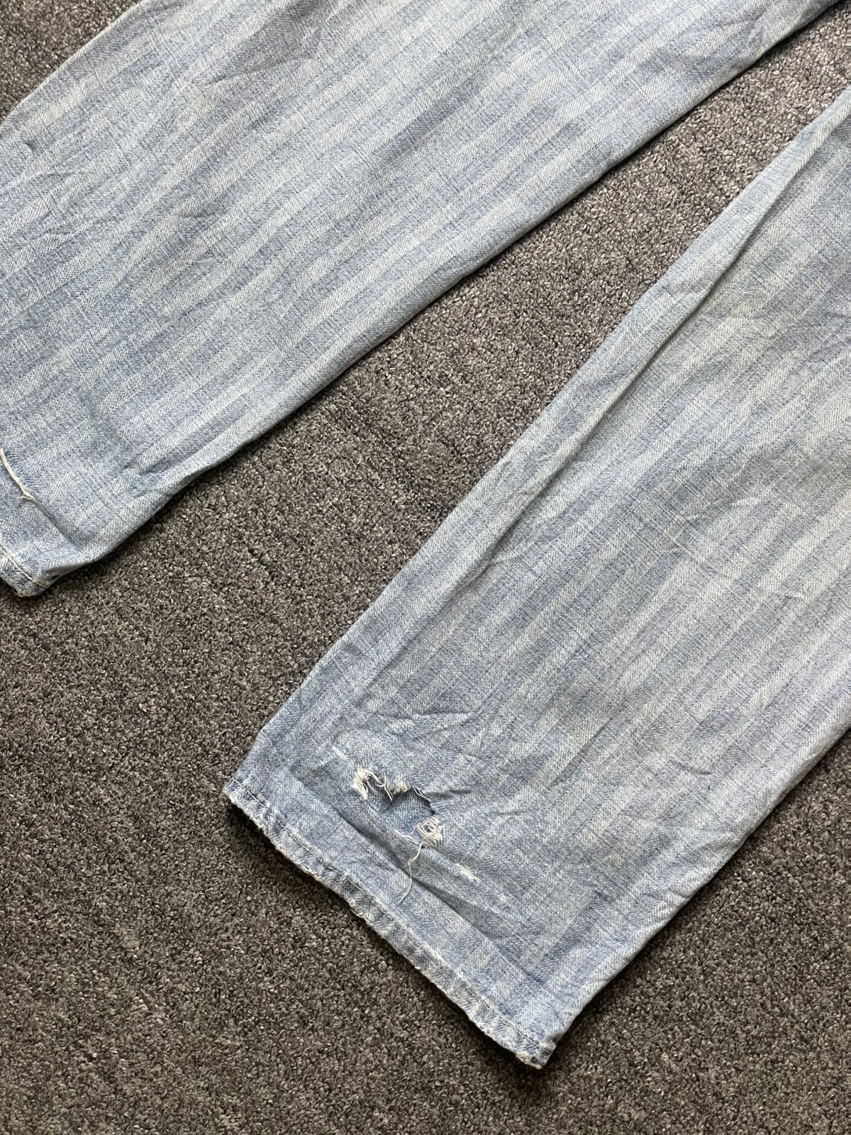 Blue Blue Japan × Japanese Brand × Vintage BLUE BLUE Brand Cargo Denim Jeans (112) Size US 31 - 13 Thumbnail