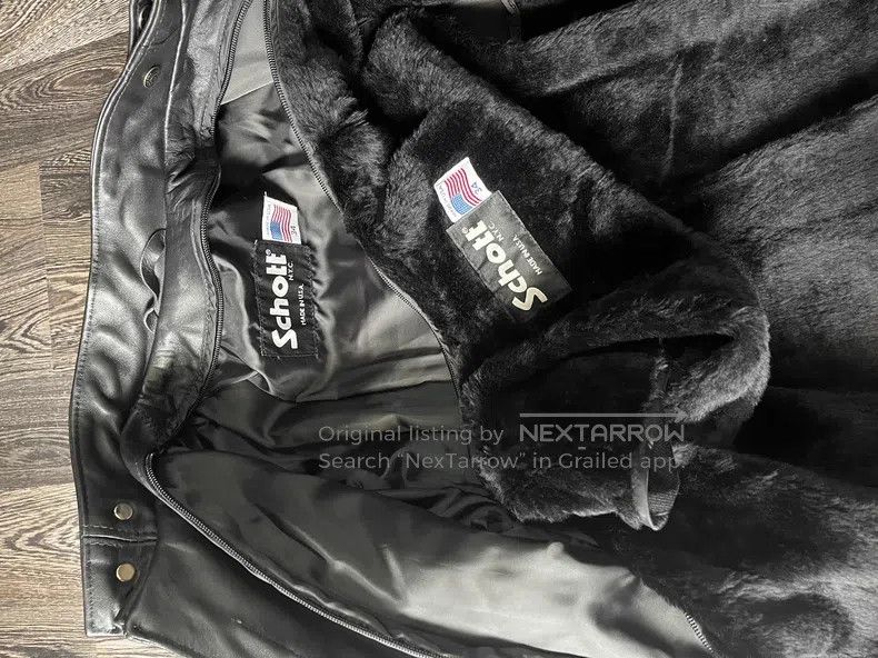 Schott Schott 641 Cowhide Jacket Leather Jacket Size US S / EU 44-46 / 1 - 7 Thumbnail