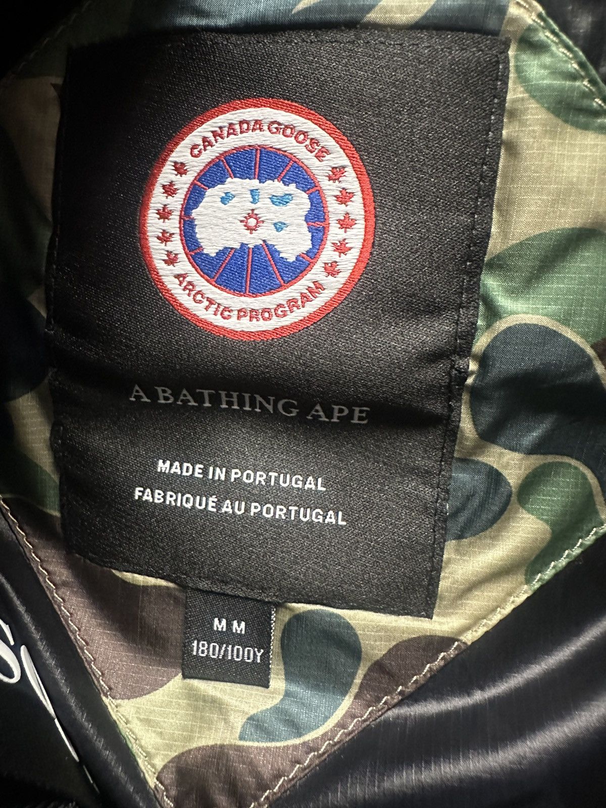 Bape × Canada Goose Bape x Canada Goose ABC Camo Crofton Puffer Jacket Size US M / EU 48-50 / 2 - 19 Thumbnail