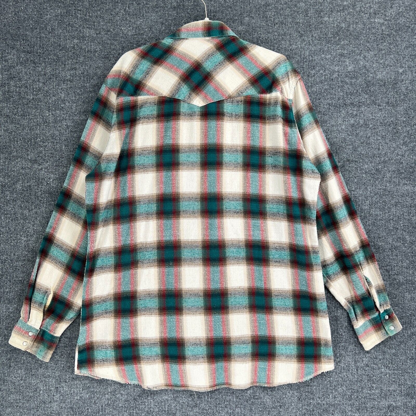 Wrangler Vintage Wrangler Western Shirt Mens XLT Tall Man Pearl Snap Size US XL / EU 56 / 4 - 5 Thumbnail