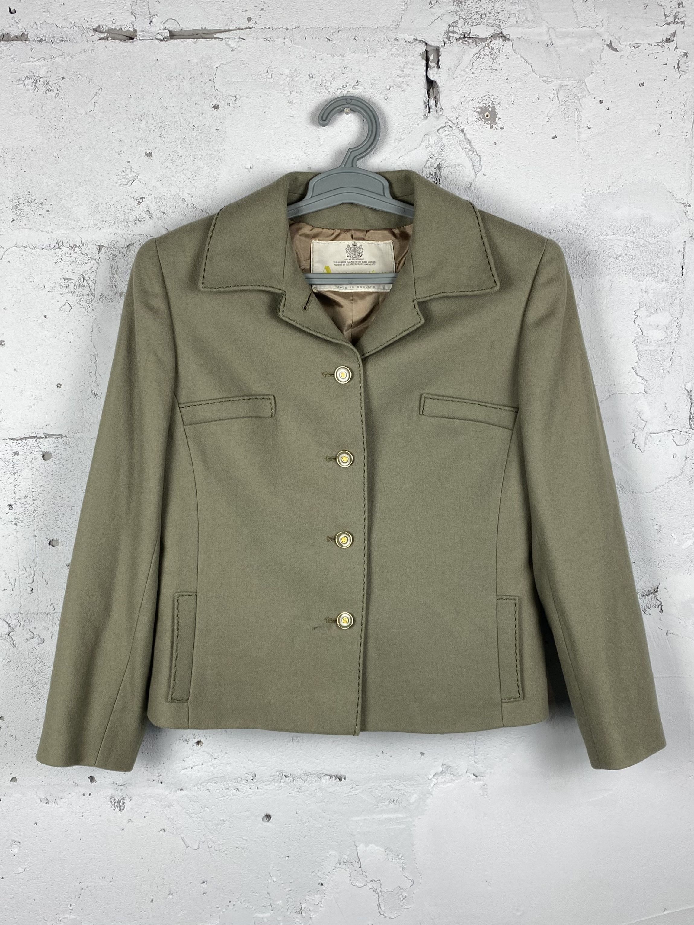 Aquascutum × Vintage Vintage AQUASCUTUM Wool Blazer Jacket Mint Size M / US 6-8 / IT 42-44 - 1 Thumbnail