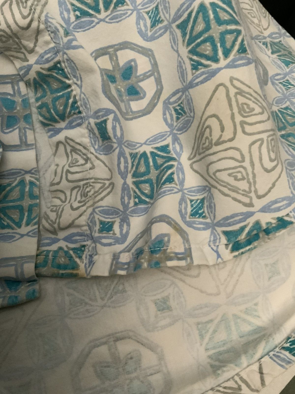 Quiksilver × Vintage VTG 80s 90s Quiksilver Geometric Tribal Surf Hawaiian Shirt Size US XL / EU 56 / 4 - 10 Thumbnail