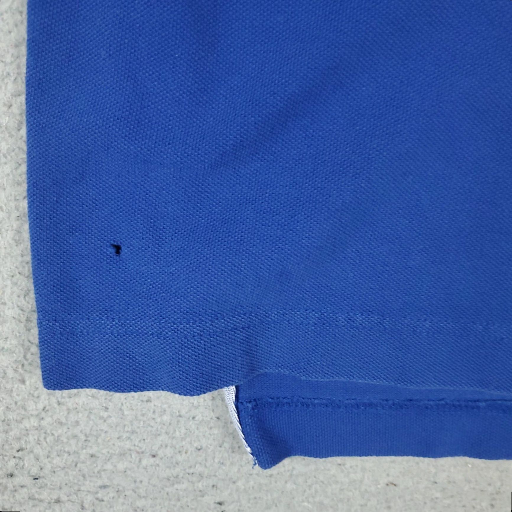 Tommy Hilfiger Tommy Hilfiger Classic Fit Solid Blue Polo Shirt Adult Large Short Sleeve Mens Size US L / EU 52-54 / 3 - 4 Thumbnail