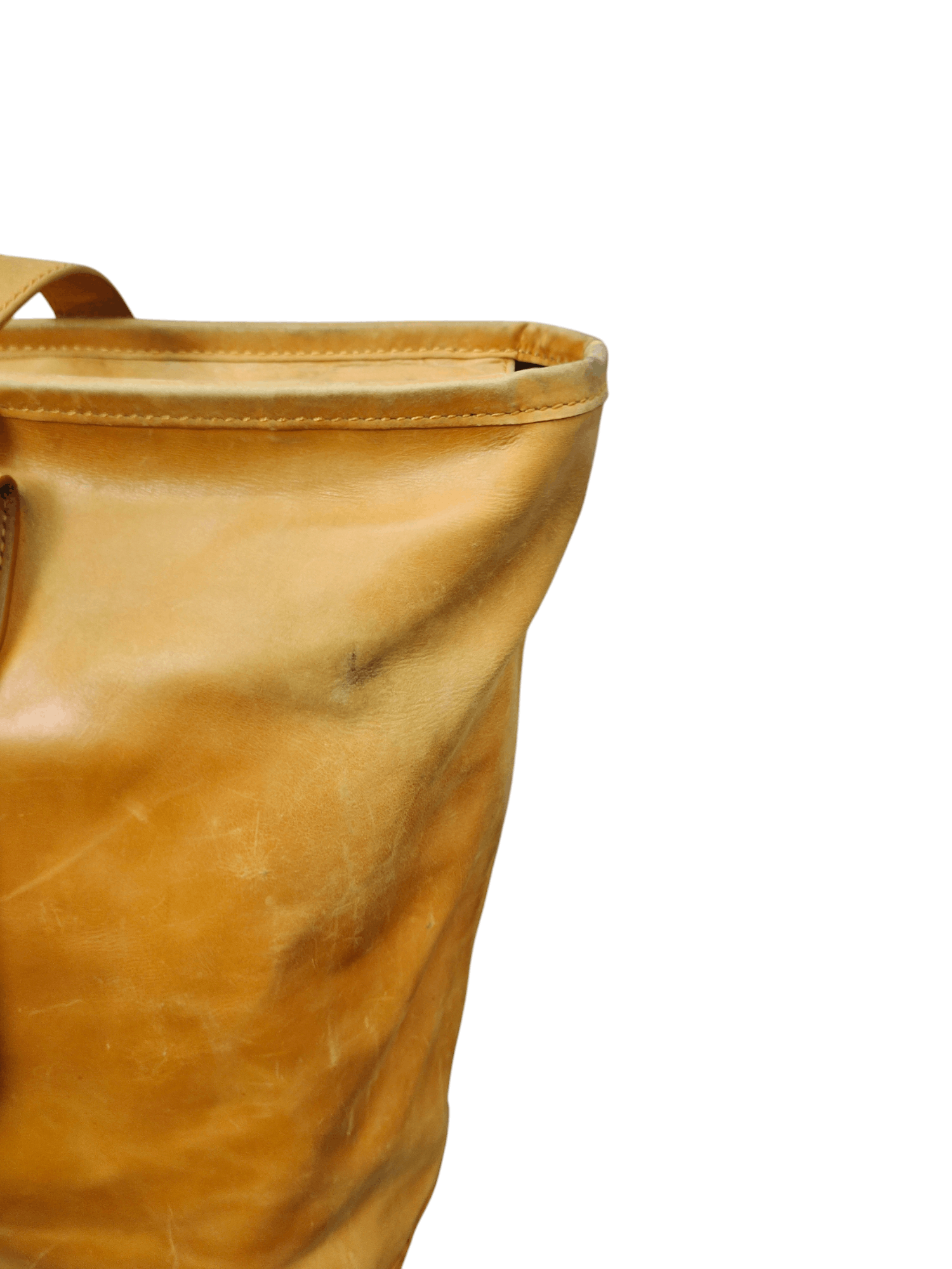 Comme des Garcons Vintage Nano Universal Japan Patina Leather Tote Bag Size ONE SIZE - 8 Thumbnail