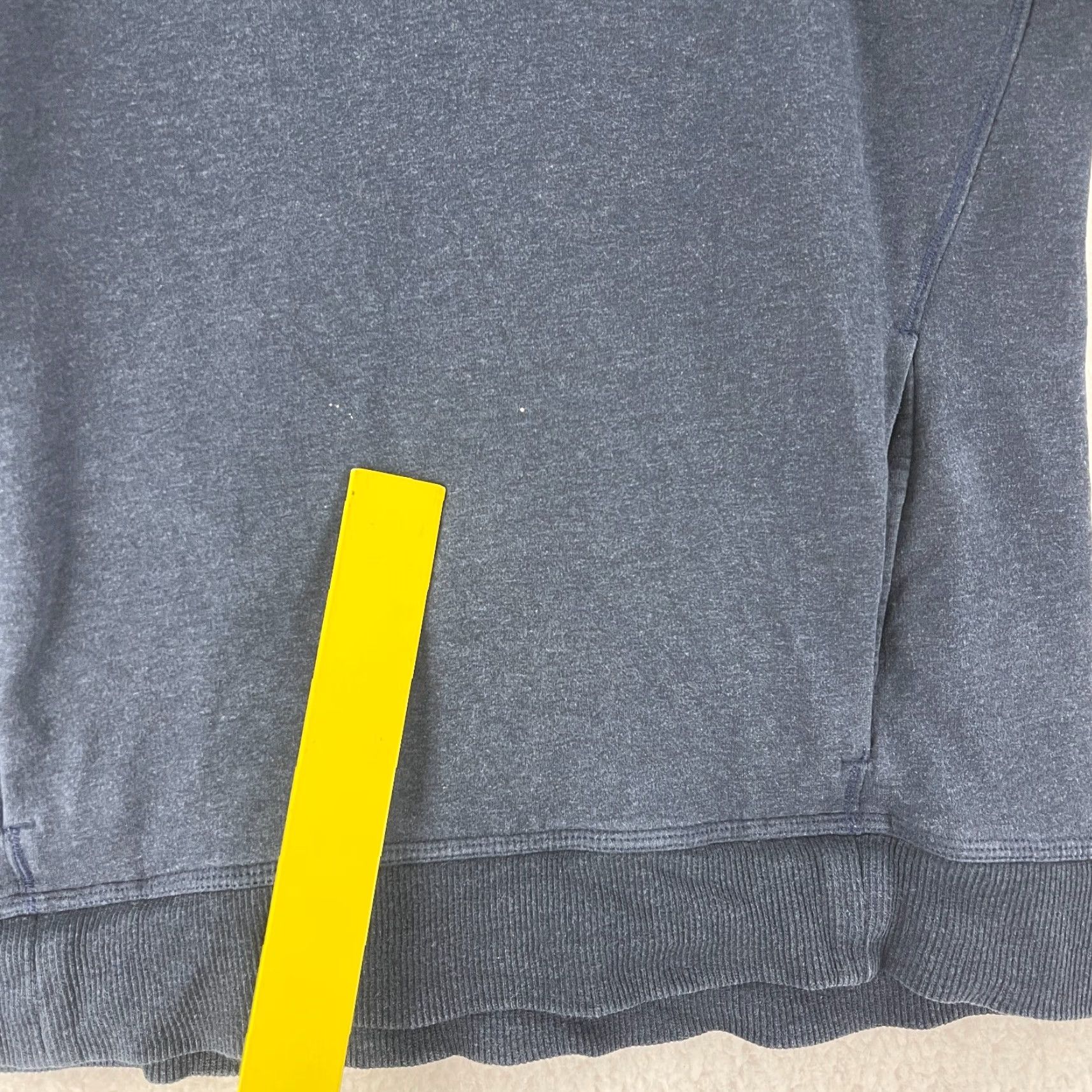 Lululemon Lululemon Stress Less Long Sleeve Hoodie Womens Size 4 Blue Pullover Knit Hoodie Pullover Sweatshirt with Pockets Size S / US 4 / IT 40 - 6 Thumbnail
