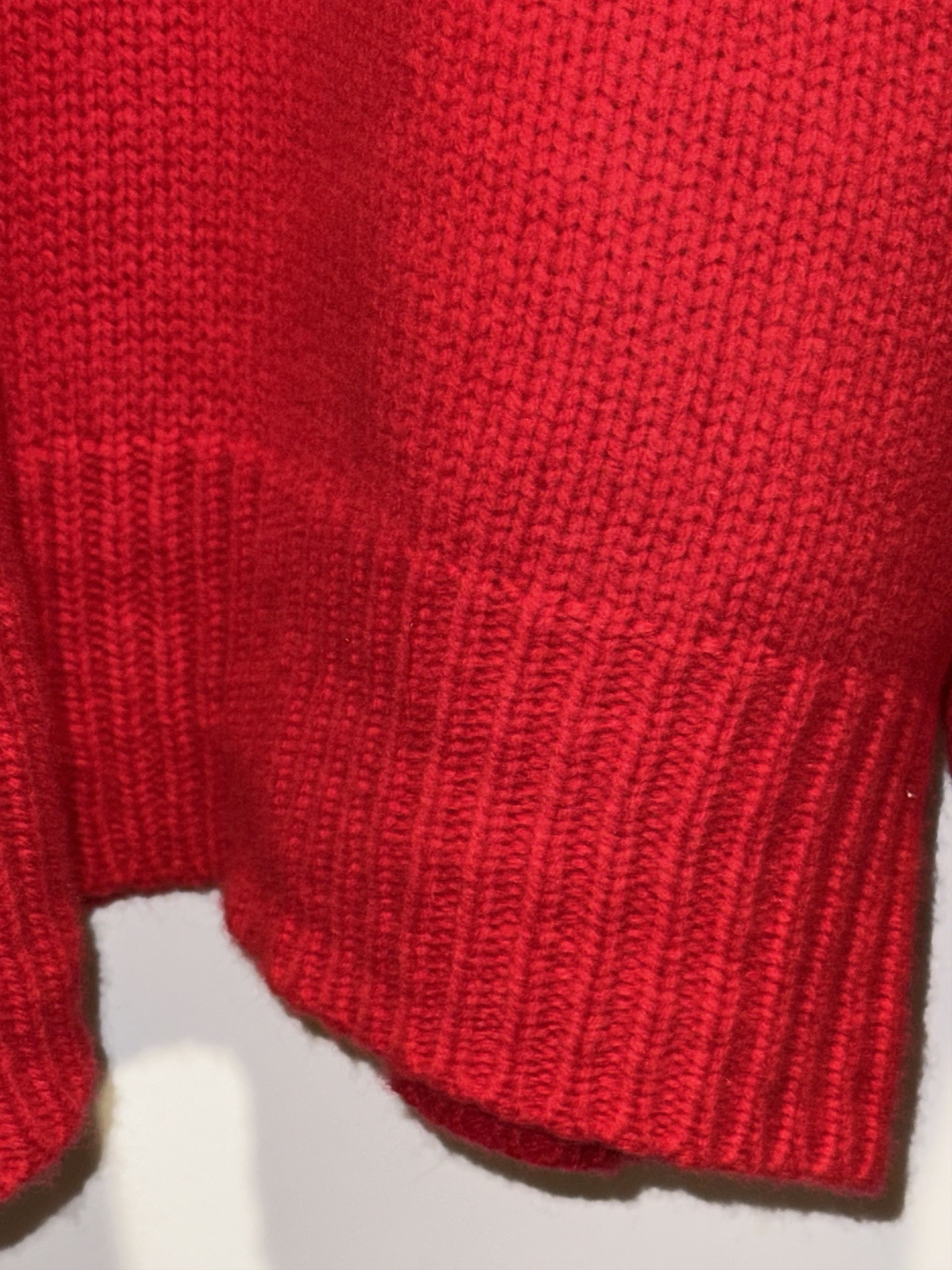 Polo Ralph Lauren Ralph Lauren Red Wool/Cashmere Turtle Neck Sweater sz 2XL Size US XXL / EU 58 / 5 - 9 Thumbnail