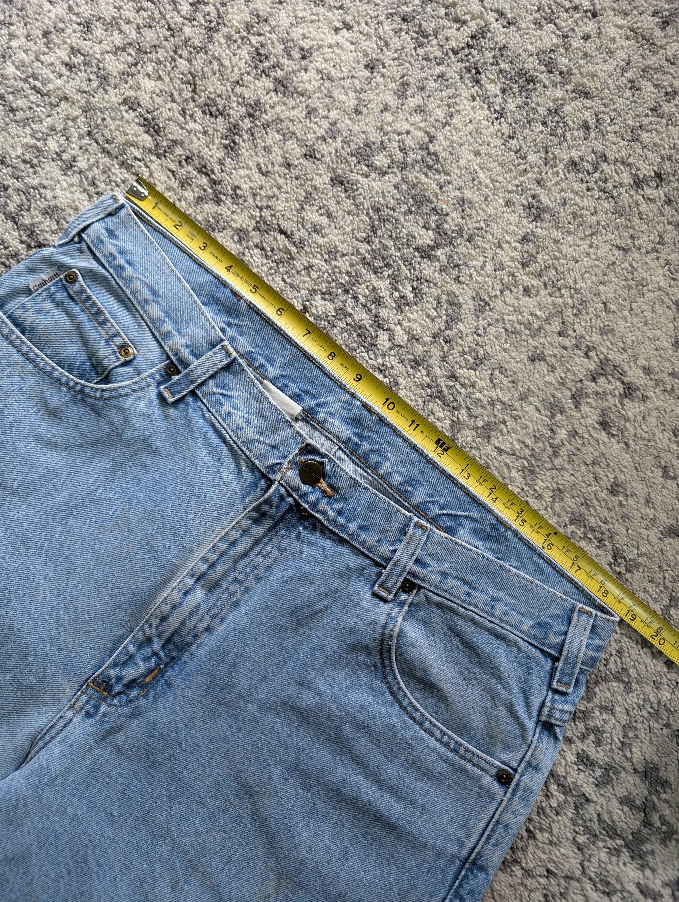 Carhartt 38x32 vntg y2k Carhartt Faded Denim Pants Size US 38 / EU 54 - 5 Thumbnail
