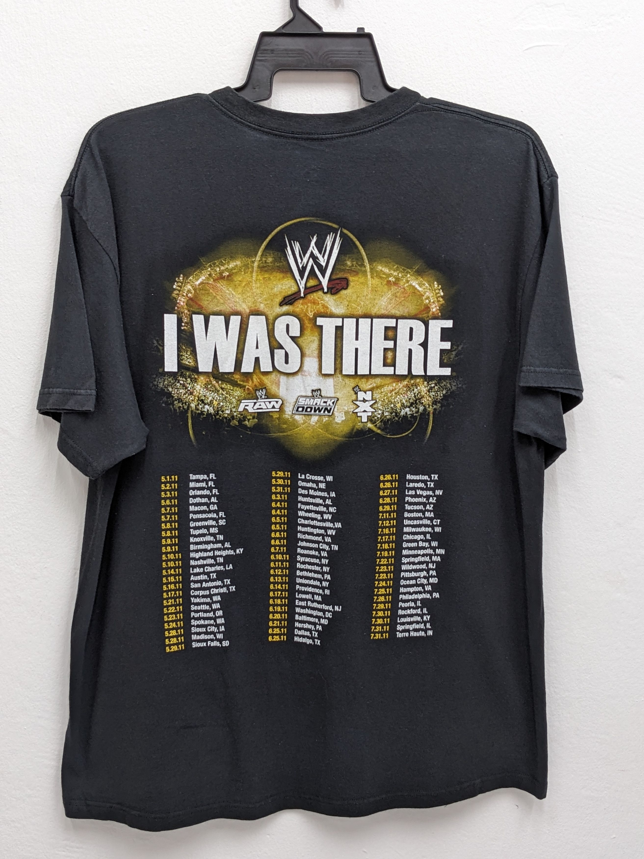 WWE VINTAGE Y2K WWE WRESTLING I WAS THERE TEE Size US XL / EU 56 / 4 - 2 Thumbnail