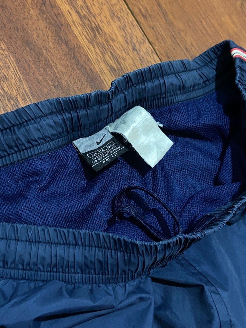 Nike Rare Early 2000's Navy Blue w/Sidetape Nike Trackpants Size US 38 / EU 54 - 4 Thumbnail