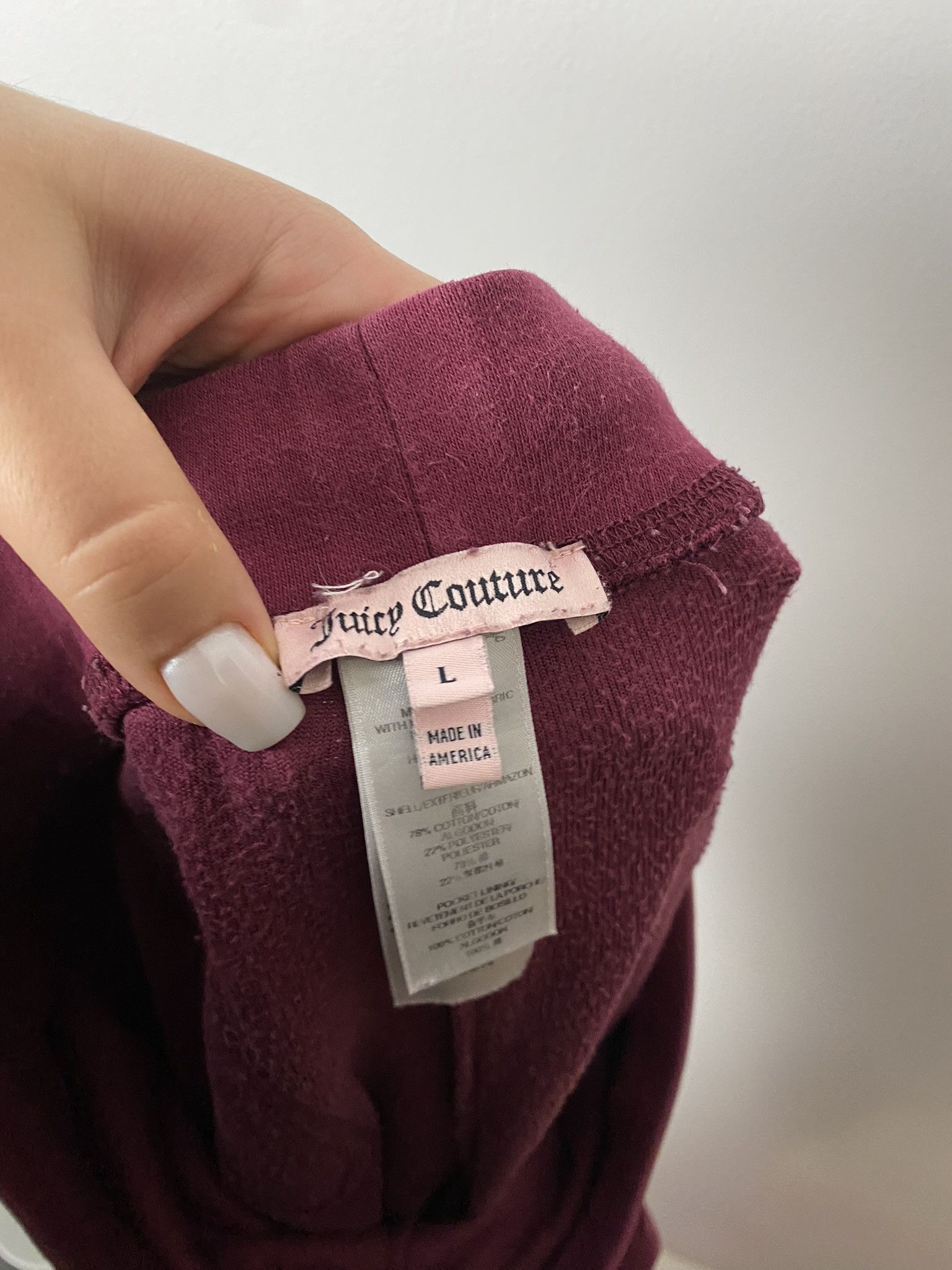 Juicy Couture × Vintage Juicy Couture vintage sweatpants small logo Size 31" - 4 Thumbnail