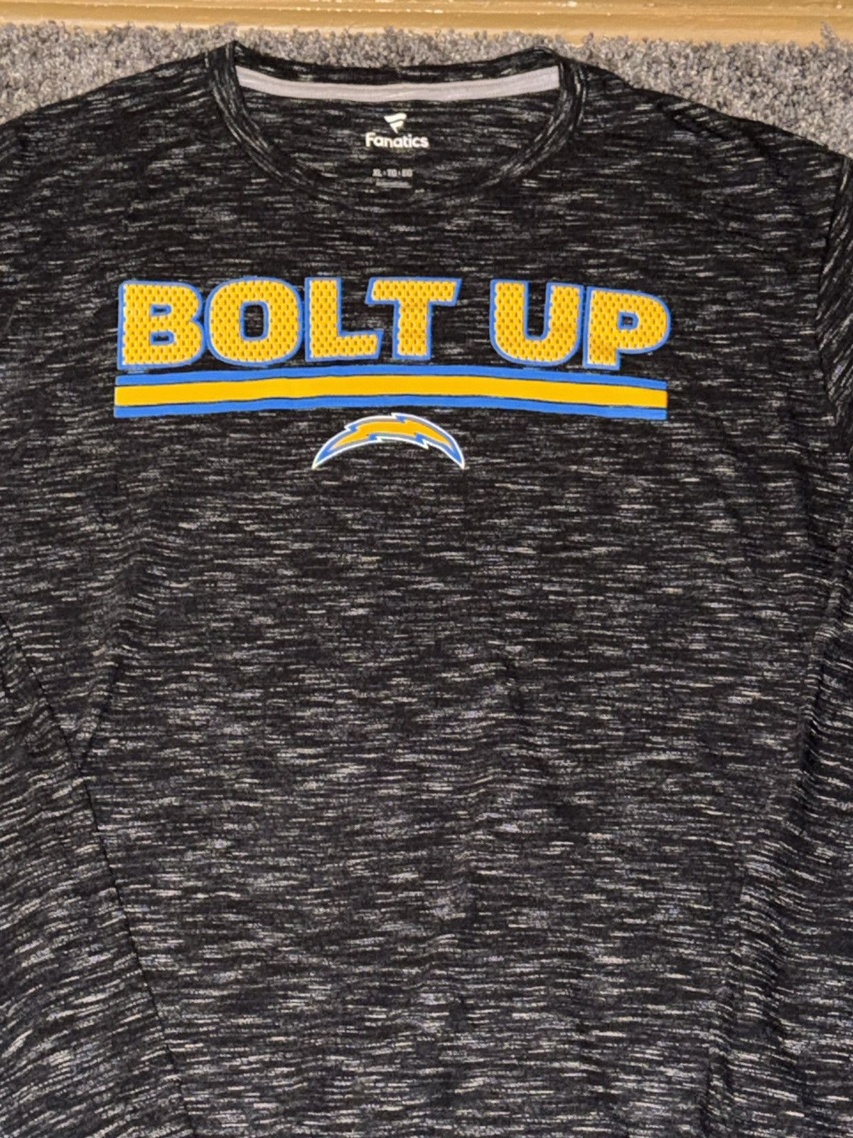NFL Fanatics NFL Los Angeles Chargers Bolt Up Long Sleeve XL Size US XL / EU 56 / 4 - 20 Thumbnail