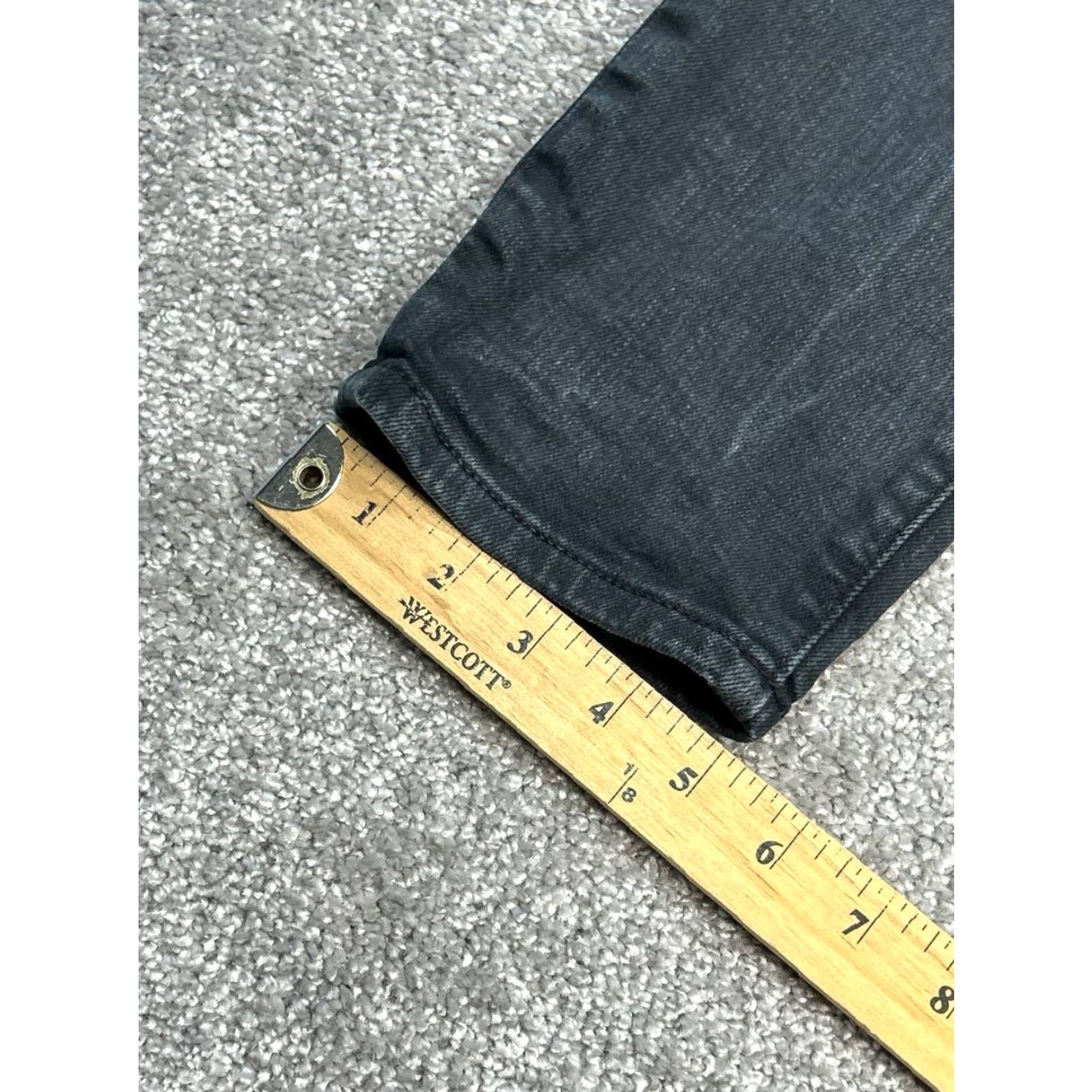 Bonobos Bonobos Slim Tapered Jeans Mens 30 Black Denim Cotton Stretch Low Rise 30x31 Jeans Mens Black Bonobos Slim Taper Size US 30 / EU 46 - 6 Thumbnail