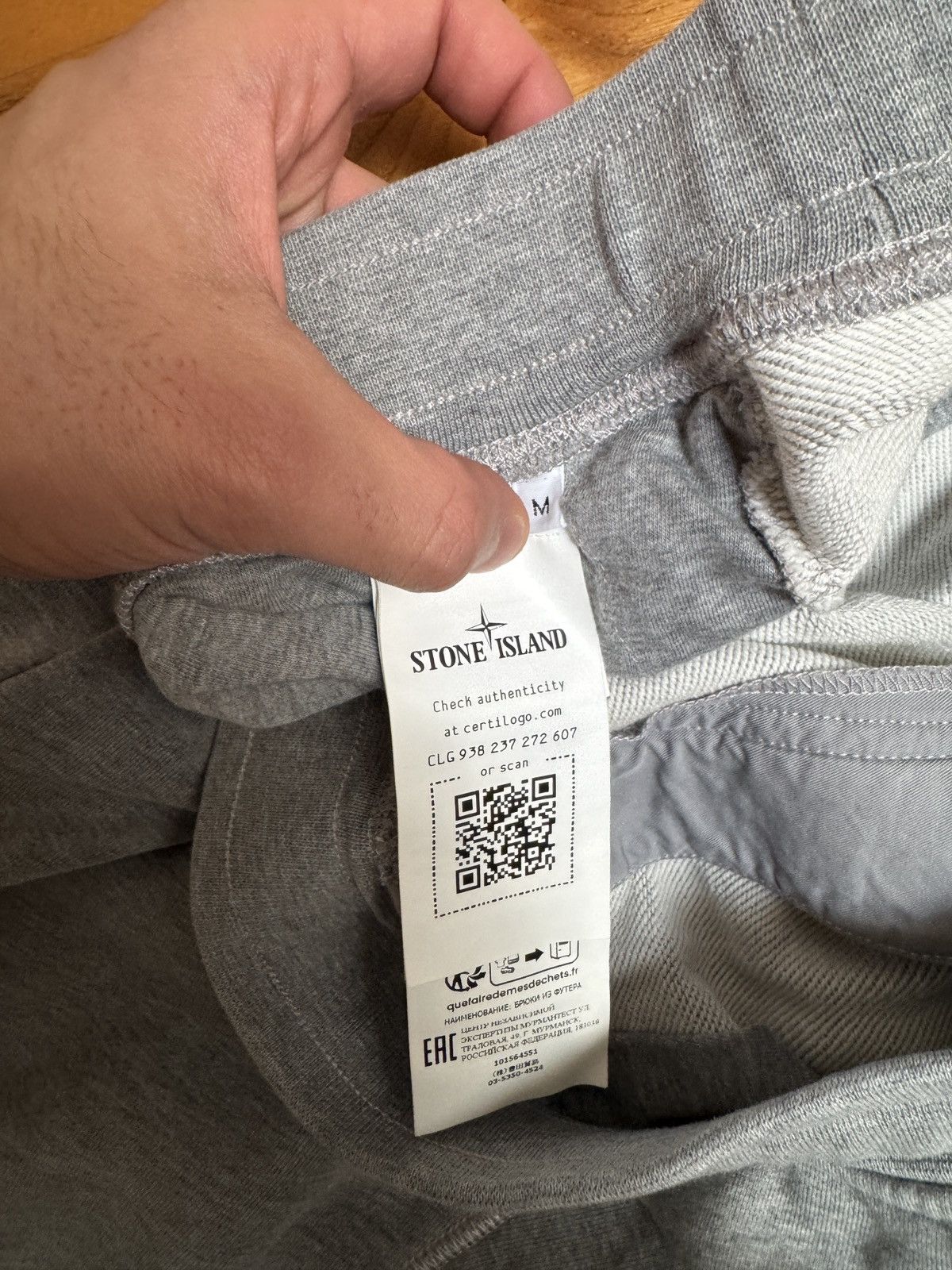 Stone Island Stone Island Joggers Gray/ Grey M Size US 32 / EU 48 - 4 Thumbnail