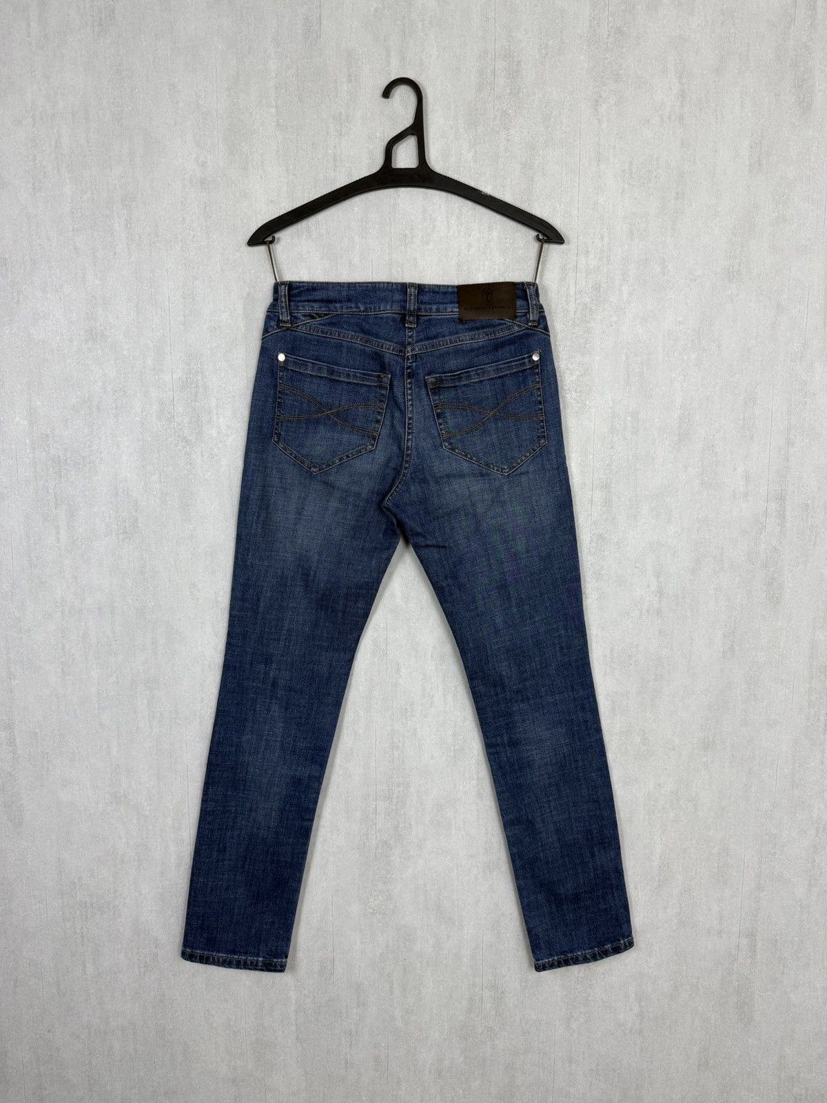Brunello Cucinelli Brunello Cucinelli Women’s Skinny Fit Blue Denim Jeans Pants Size 26" / US 2 / IT 38 - 8 Thumbnail