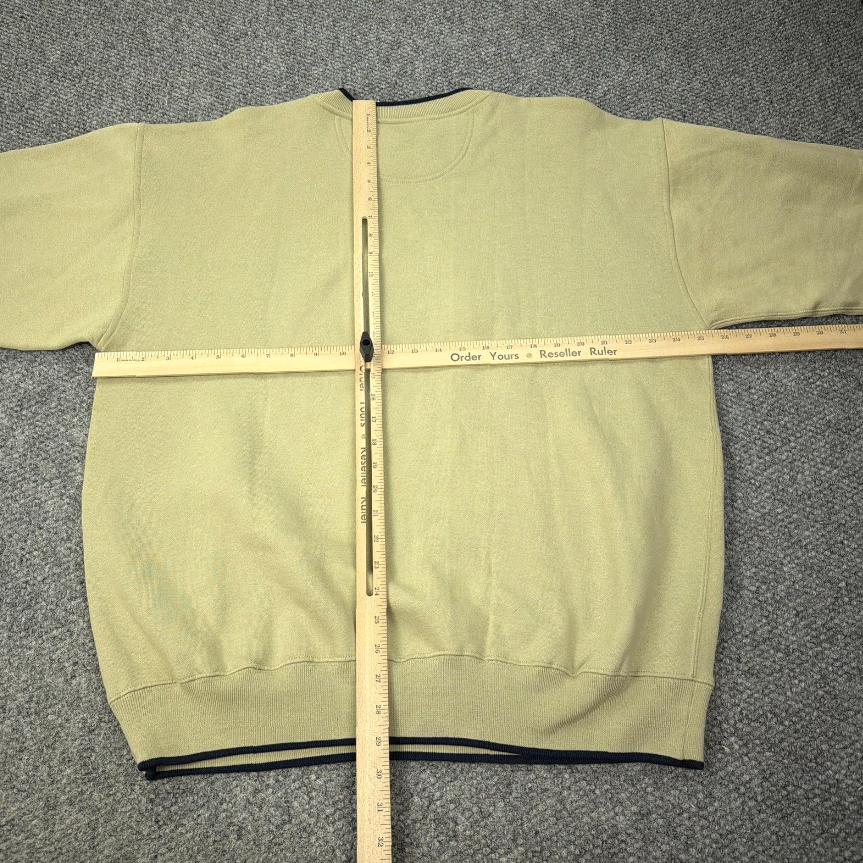 Vintage VINTAGE Mc Sport Sweatshirt Mens XL Khaki Argyle Crewneck Golf Pullover Graphic Print Embroidered Knit Cotton Polyester Sports Muscled? Size US XL / EU 56 / 4 - 6 Thumbnail