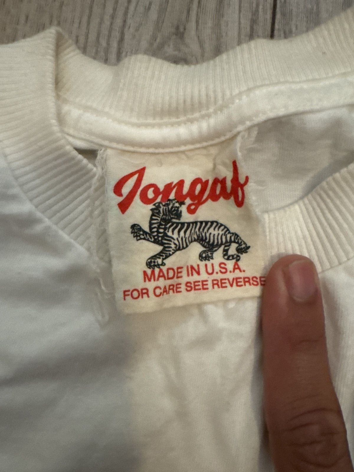 Other IONGAF White Tee Size US S / EU 44-46 / 1 - 3 Thumbnail