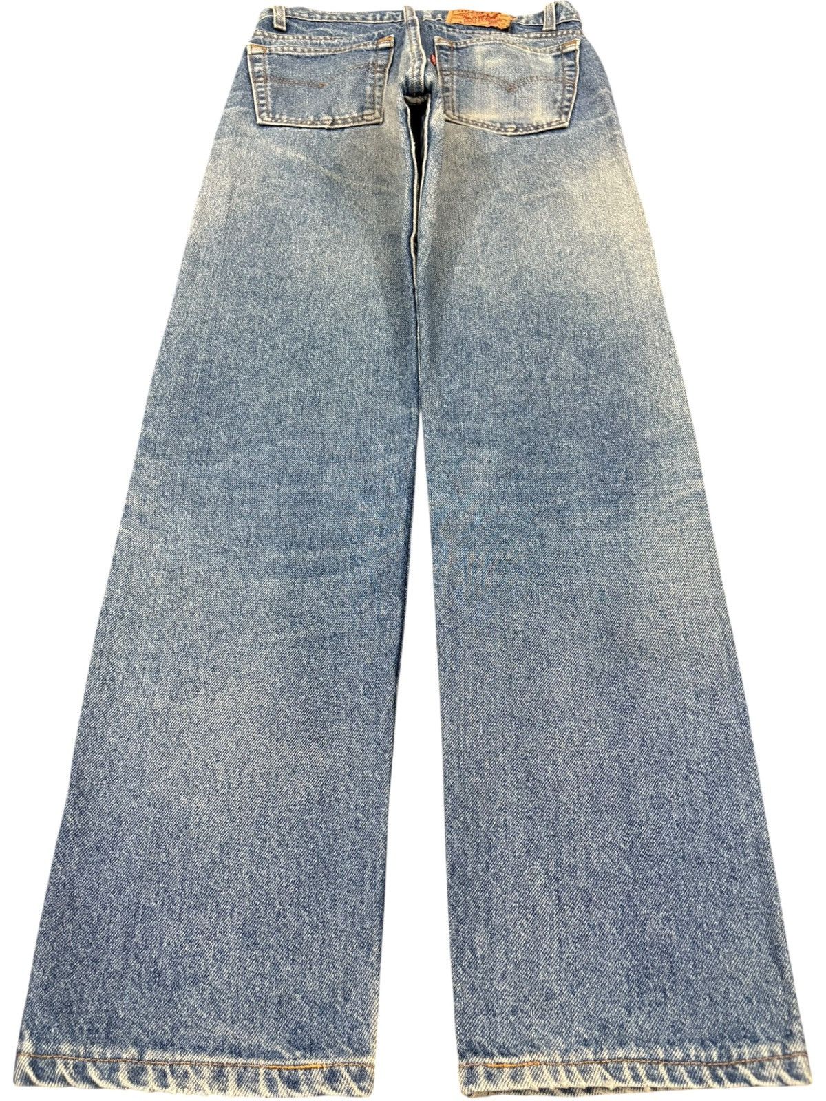 Levi's Vintage 80s Levis 505 Faded Blue Wash Distress Jeans Size US 29 - 2 Thumbnail