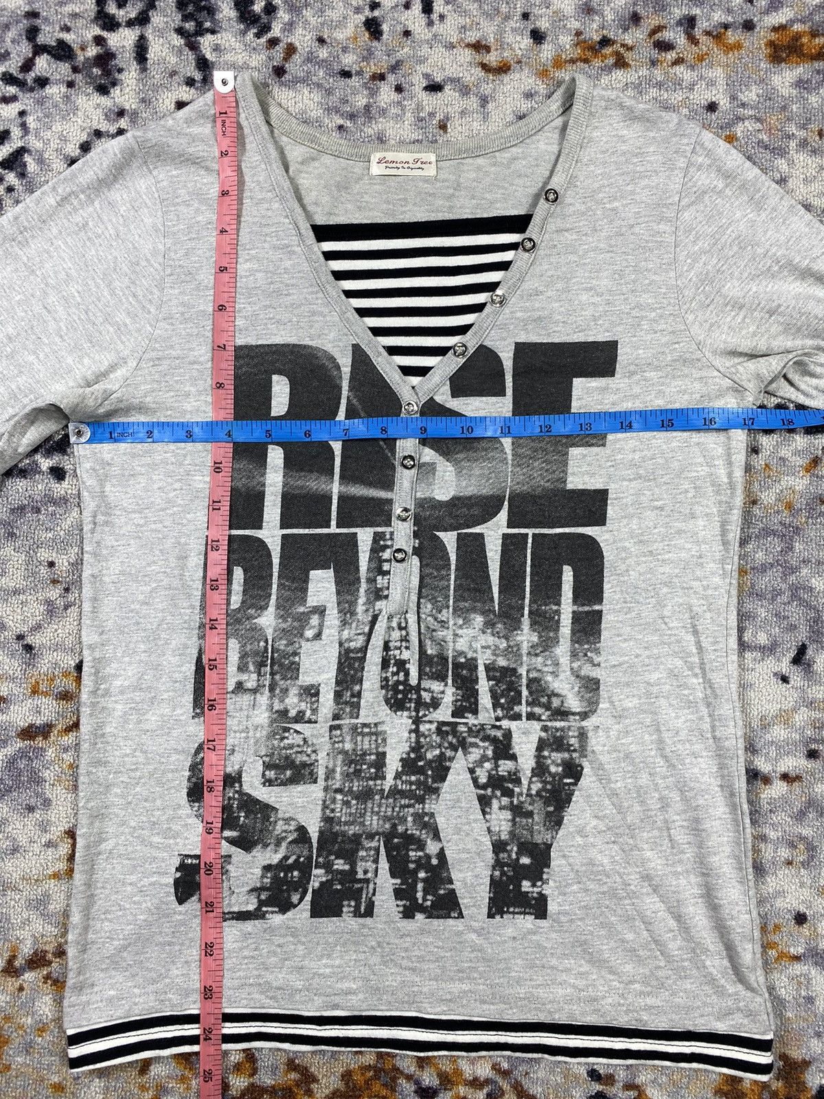 If Six Was Nine × Japanese Brand × Le Grande Bleu (L.G.B.) JapaneseBrand Poem Seditionaries Gothic Punk Long sleeve Size US L / EU 52-54 / 3 - 8 Thumbnail