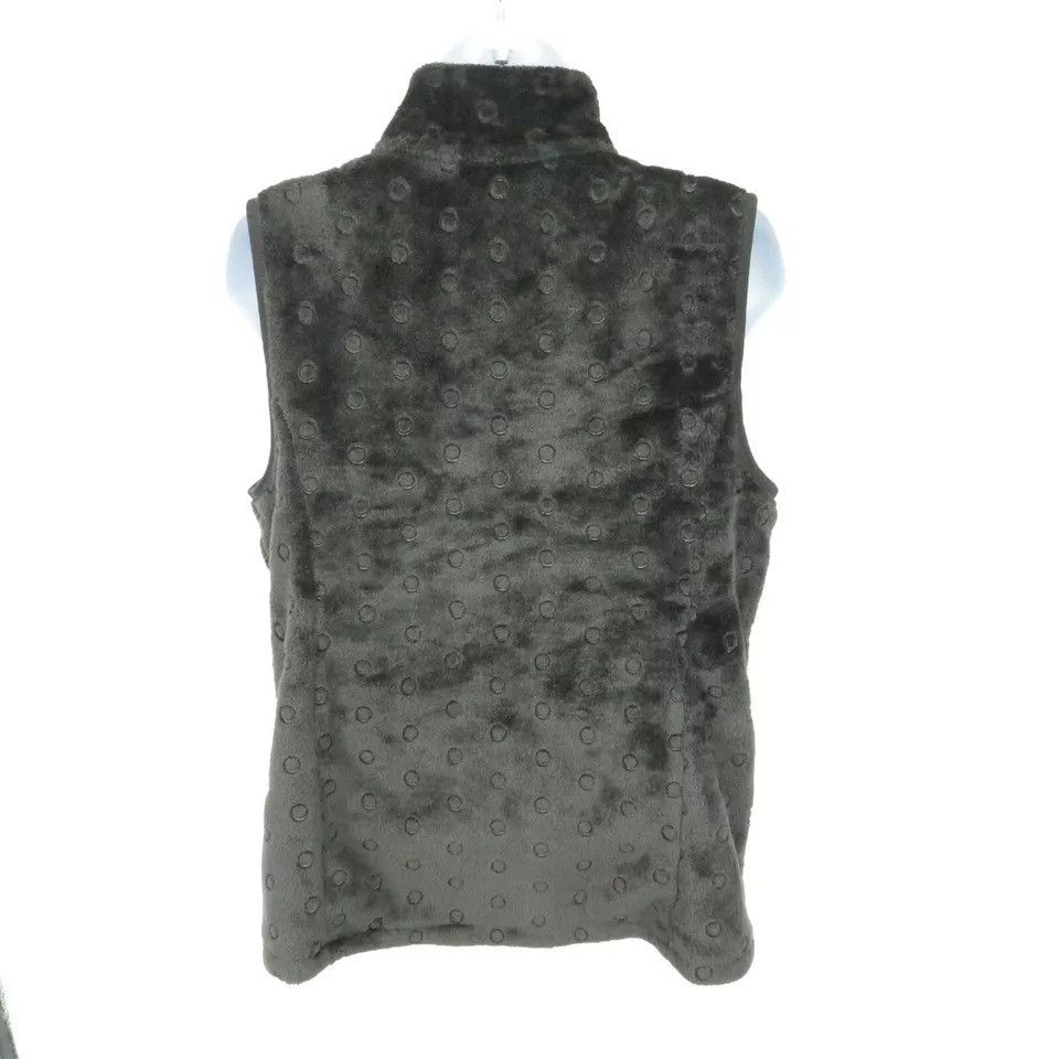 Other Kim Rogers Womens Fleece Polka Dot Vest Small NWOT Size S / US 4 / IT 40 - 2 Thumbnail