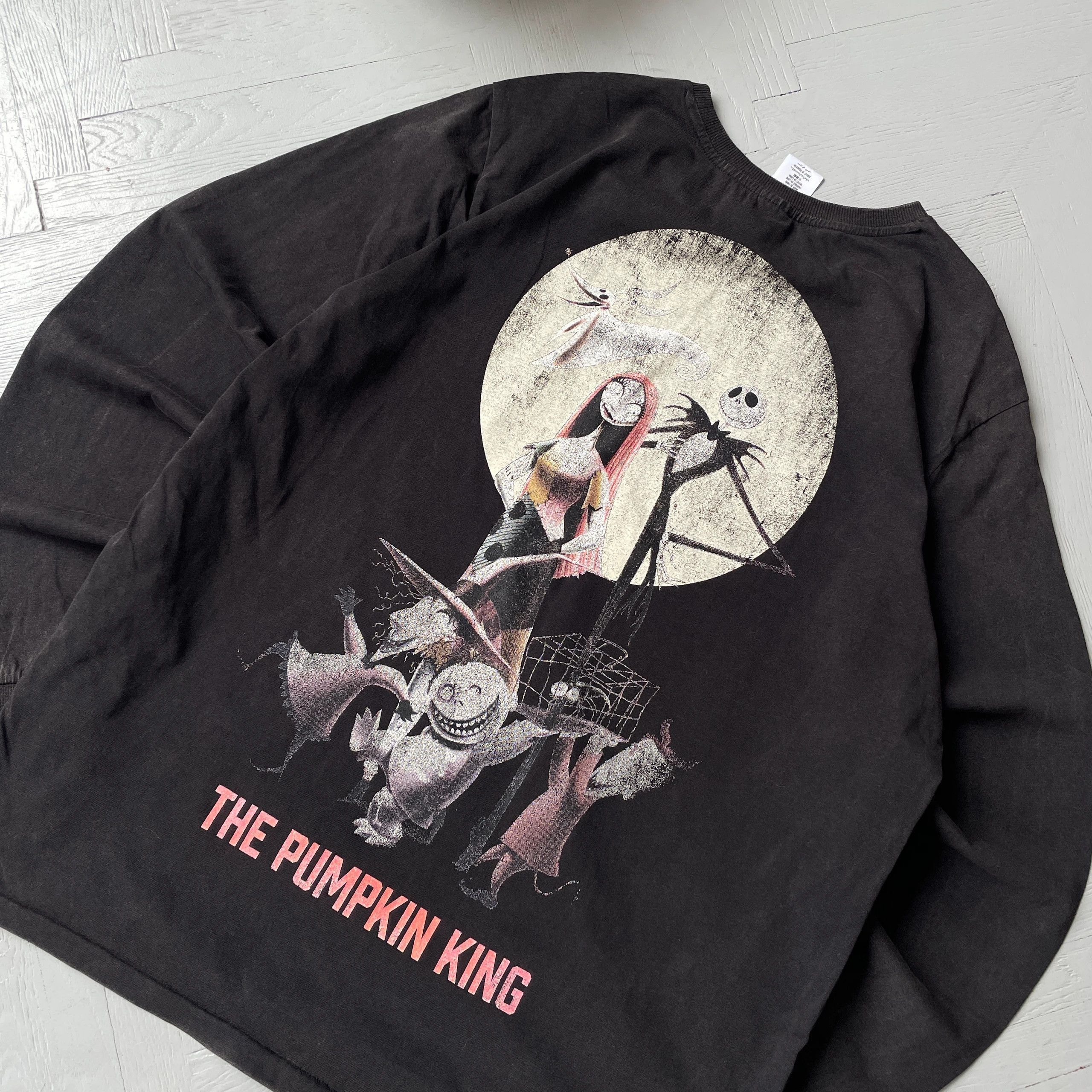 Vintage The Pumpkin King Movie Cartoon Long Sleeve Opium Size US L / EU 52-54 / 3 - 6 Thumbnail