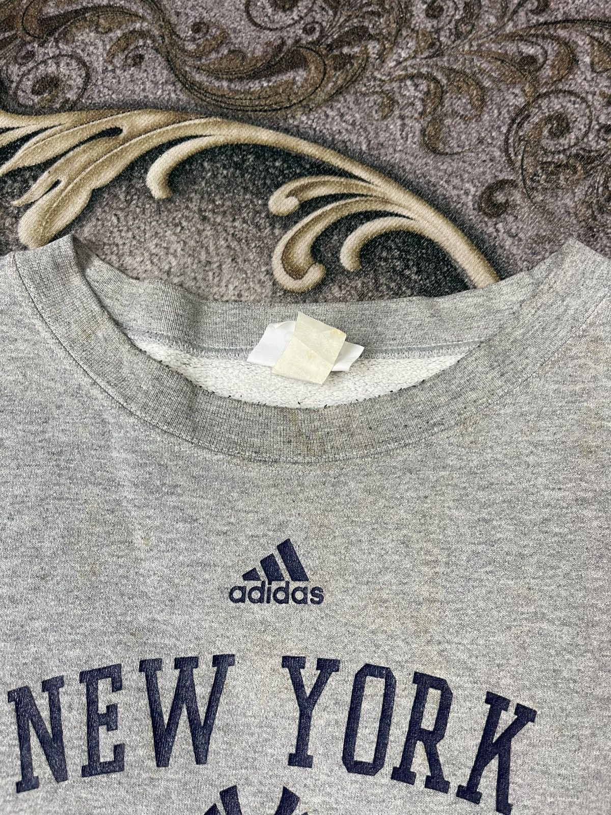 Adidas Vintage Adidas New York Yankees Streetwear Size US XL / EU 56 / 4 - 10 Thumbnail
