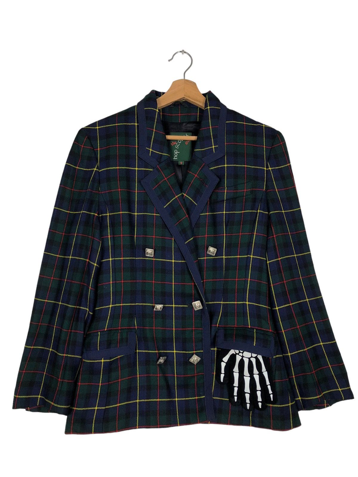 Hysteric Glamour 🔥Rare Tartan Design Jacket The Hop Scotch Japan Made Size US M / EU 48-50 / 2 - 1 Thumbnail