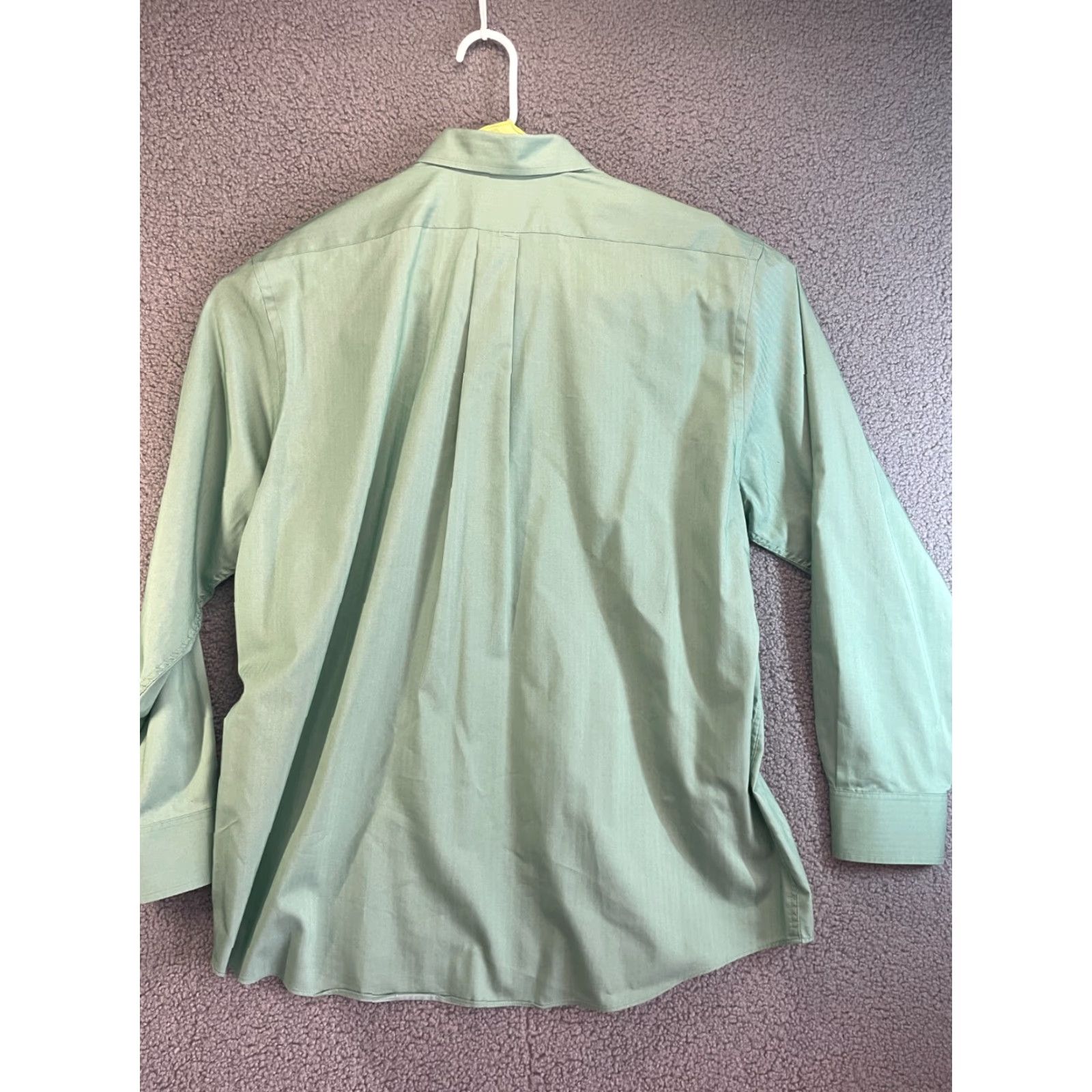 Chaps Chaps Shirt Mens 17.5 Regular Fit Oxford Blue Wrinkle Free Size US XXL / EU 58 / 5 - 5 Thumbnail