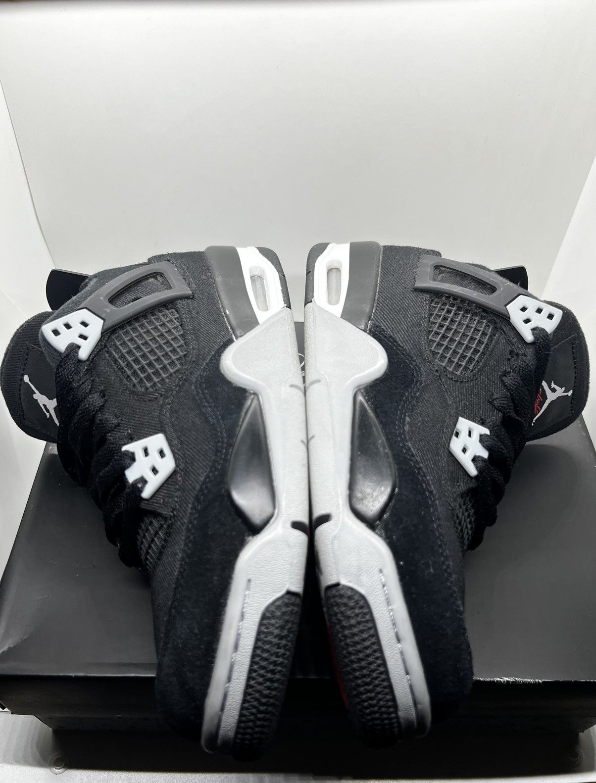 Jordan Brand Air Jordan 4 Retro SE Black Canvas (GS) Size US 7 / EU 40 - 7 Thumbnail