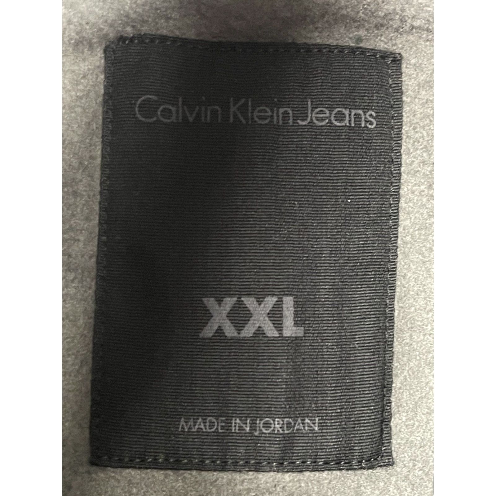 Calvin Klein Calvin Klein Mens Jacket Fleece Full Zip 2XL Pockets Gray Black Casual Outdoor Denali Size US XXL / EU 58 / 5 - 4 Thumbnail