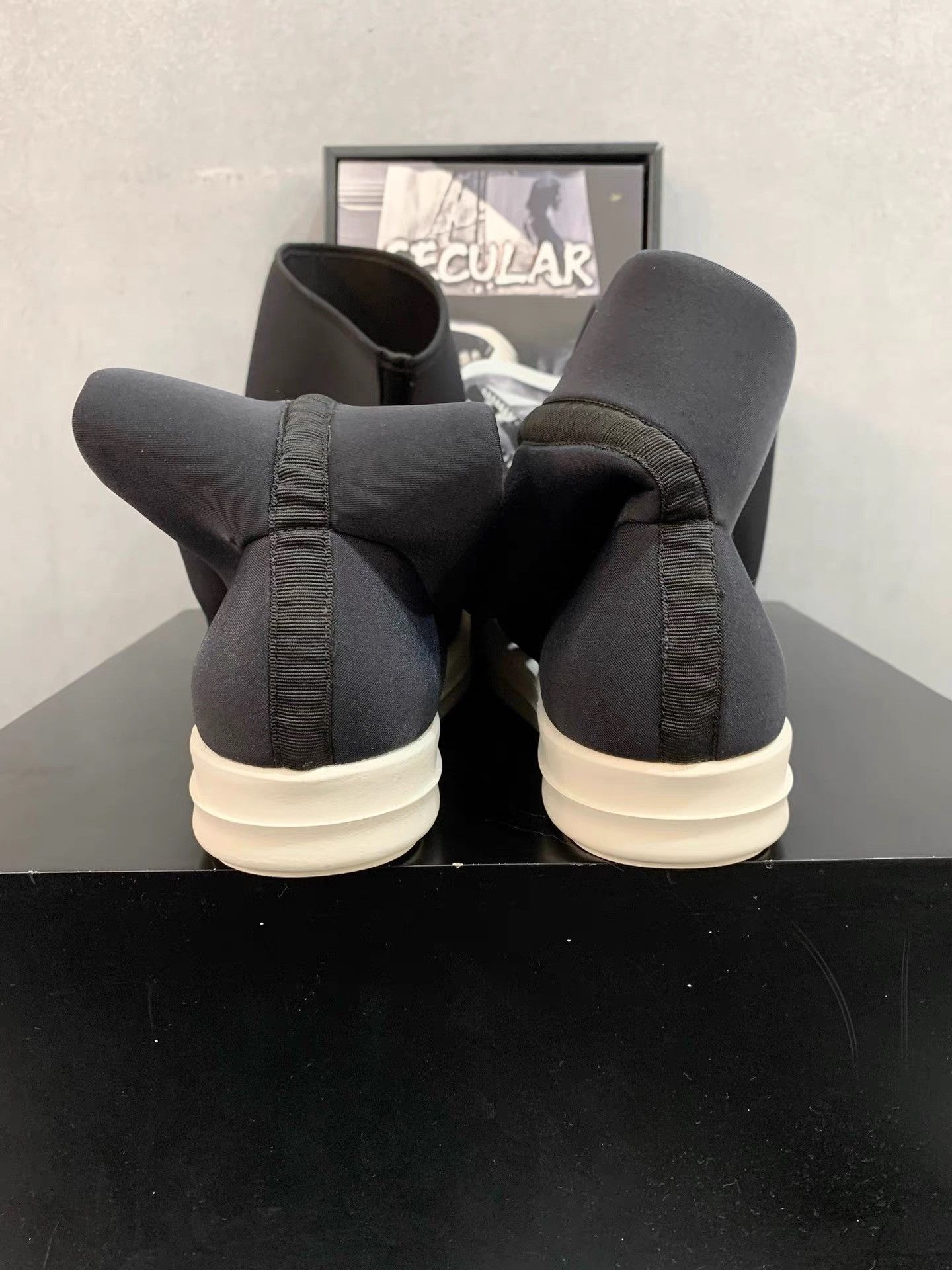 Rick Owens Rick Owens Over-the-Knee Goddess Boots K34 Size US 5 / IT 35 - 7 Thumbnail