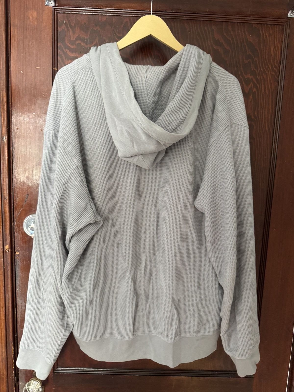 Theory Waffle-Knit Zip Sweater in Organic Cotton Size US XL / EU 56 / 4 - 3 Thumbnail