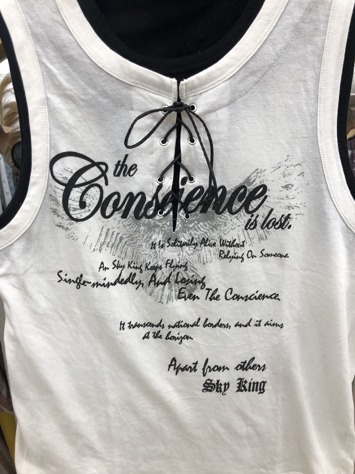 Beauty Beast × KMRii Y2K Beaumere Laceup tanktops Size US S / EU 44-46 / 1 - 2 Thumbnail