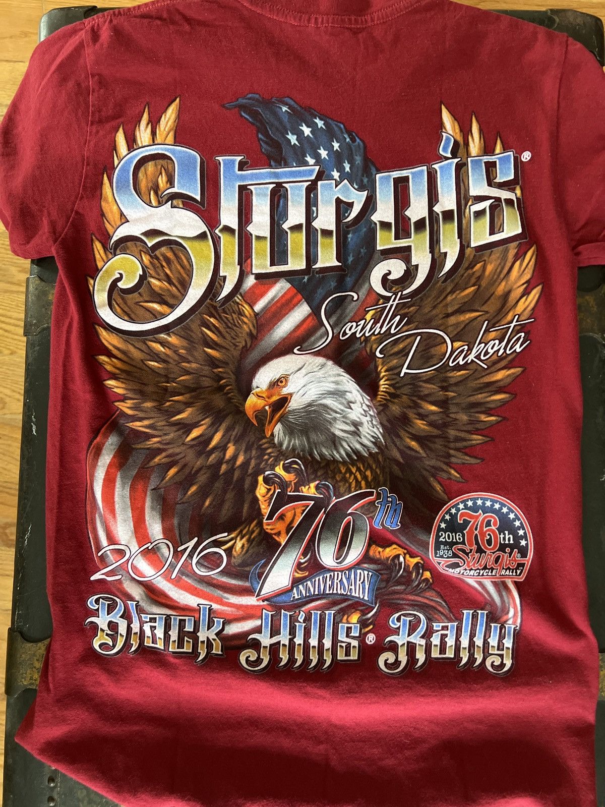 Vintage Sturgis 2016 Black Hills Rally Size US S / EU 44-46 / 1 - 3 Thumbnail