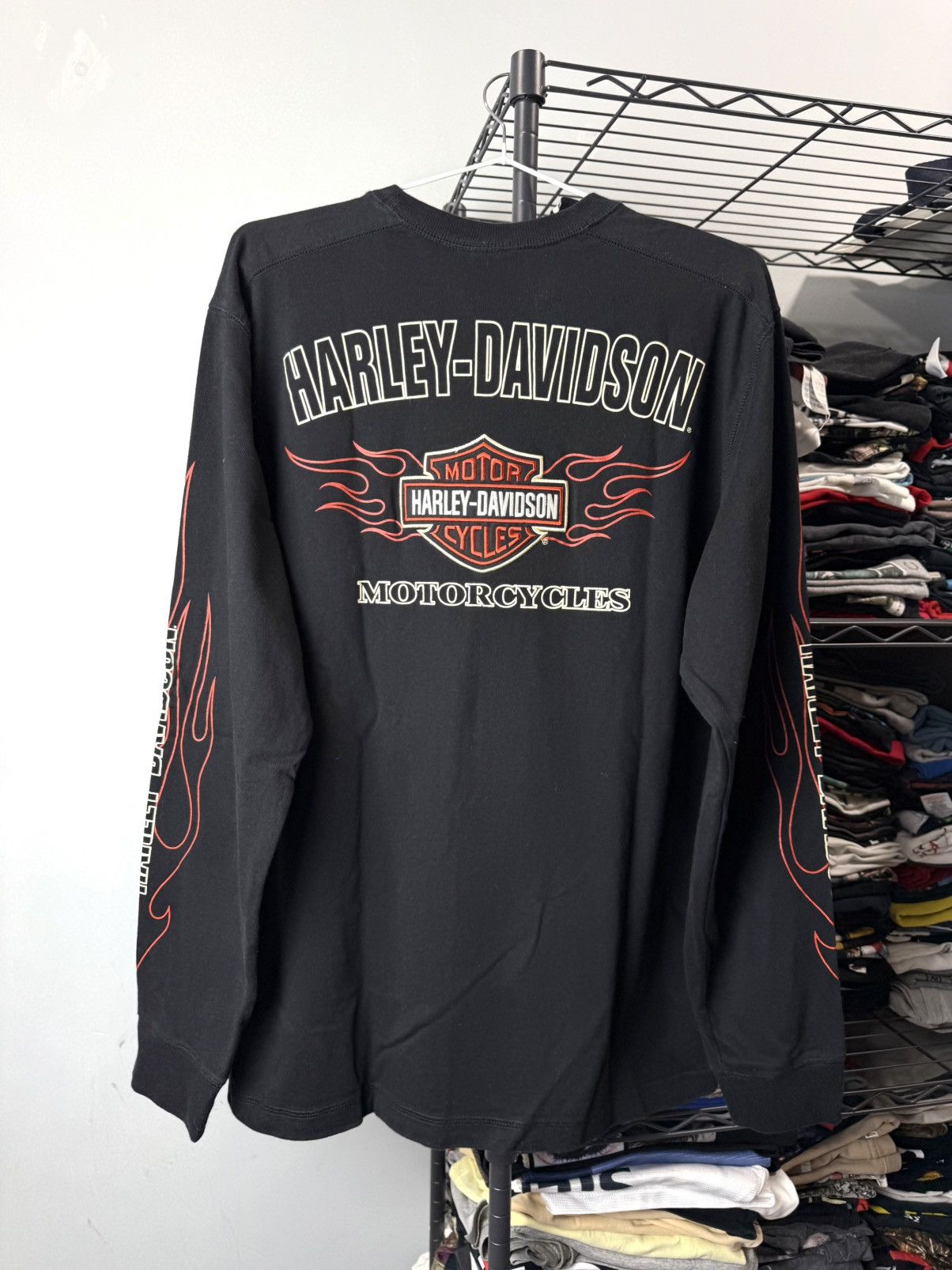 Harley Davidson Harley Davidson Vintage Sweatshirt Embroidered Logo Size US L / EU 52-54 / 3 - 1 Thumbnail