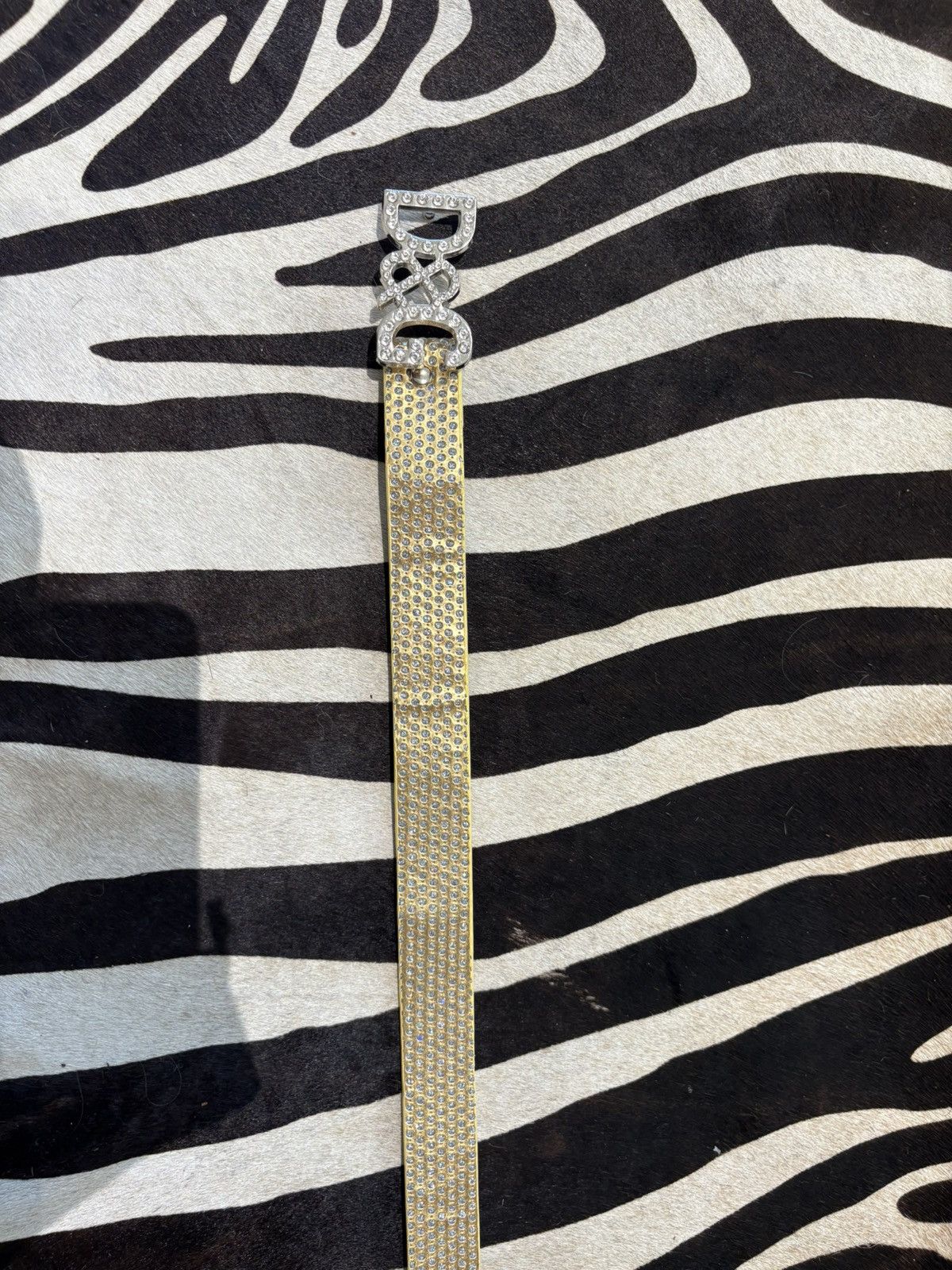 Dolce & Gabbana Vintage Gold and Silver rhinestone Dolce & Gabbana belt Size ONE SIZE - 2 Thumbnail