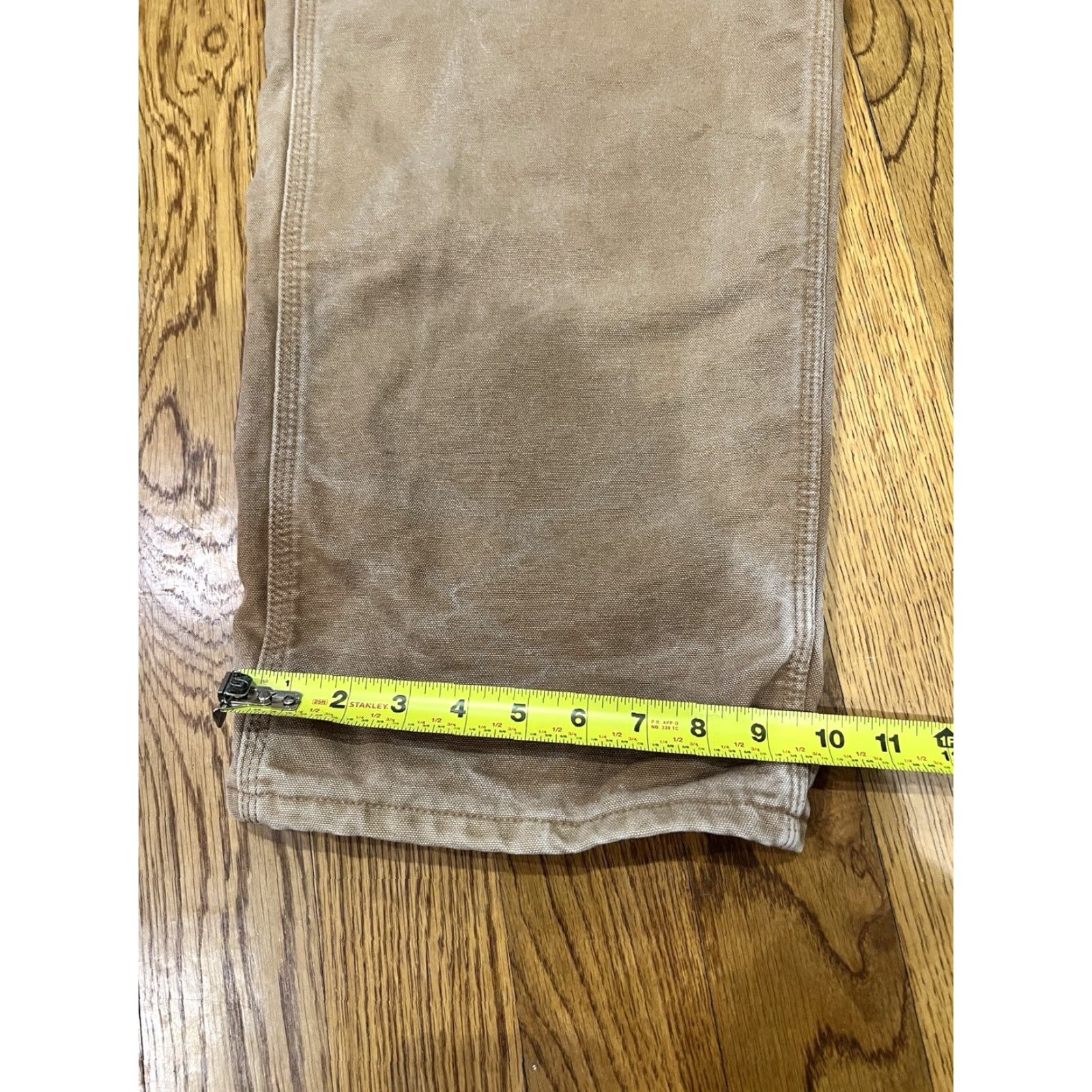 Carhartt Carhartt B111 Brown Canvas Work Pants 40x30 Carpenter 5-Pocket Utility Logo Belt Loops Regular Men Vintage? Wait—No vintage. Size US 40 / EU 56 - 7 Thumbnail
