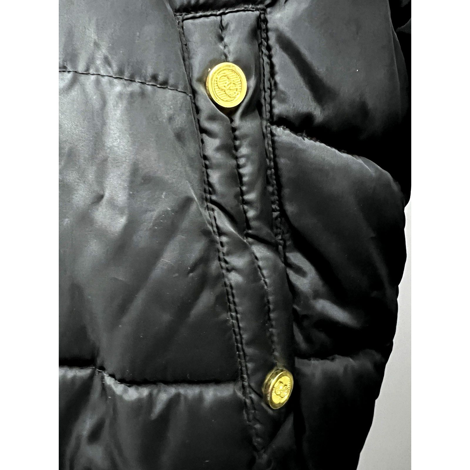 Coogi Coogi Vintage Black Zip Up Puffer Jacket XL Faux Fur Hood Size XL / US 12-14 / IT 48-50 - 9 Thumbnail