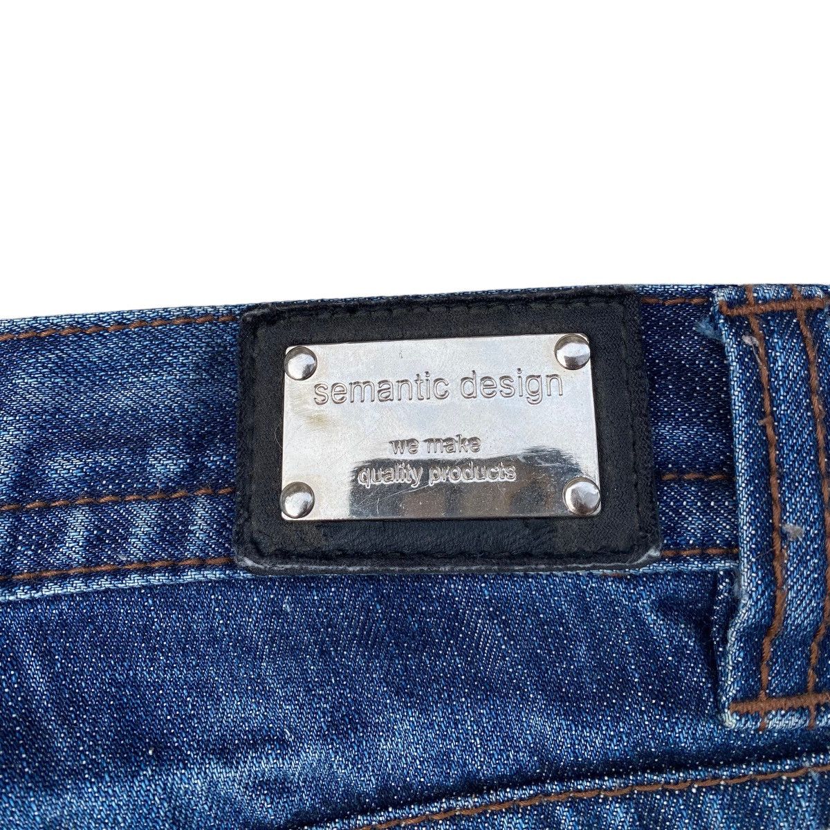 semanticdesign Vintage Semantic Design Paint Splash Flare Pant Size US 30 / EU 46 - 5 Thumbnail