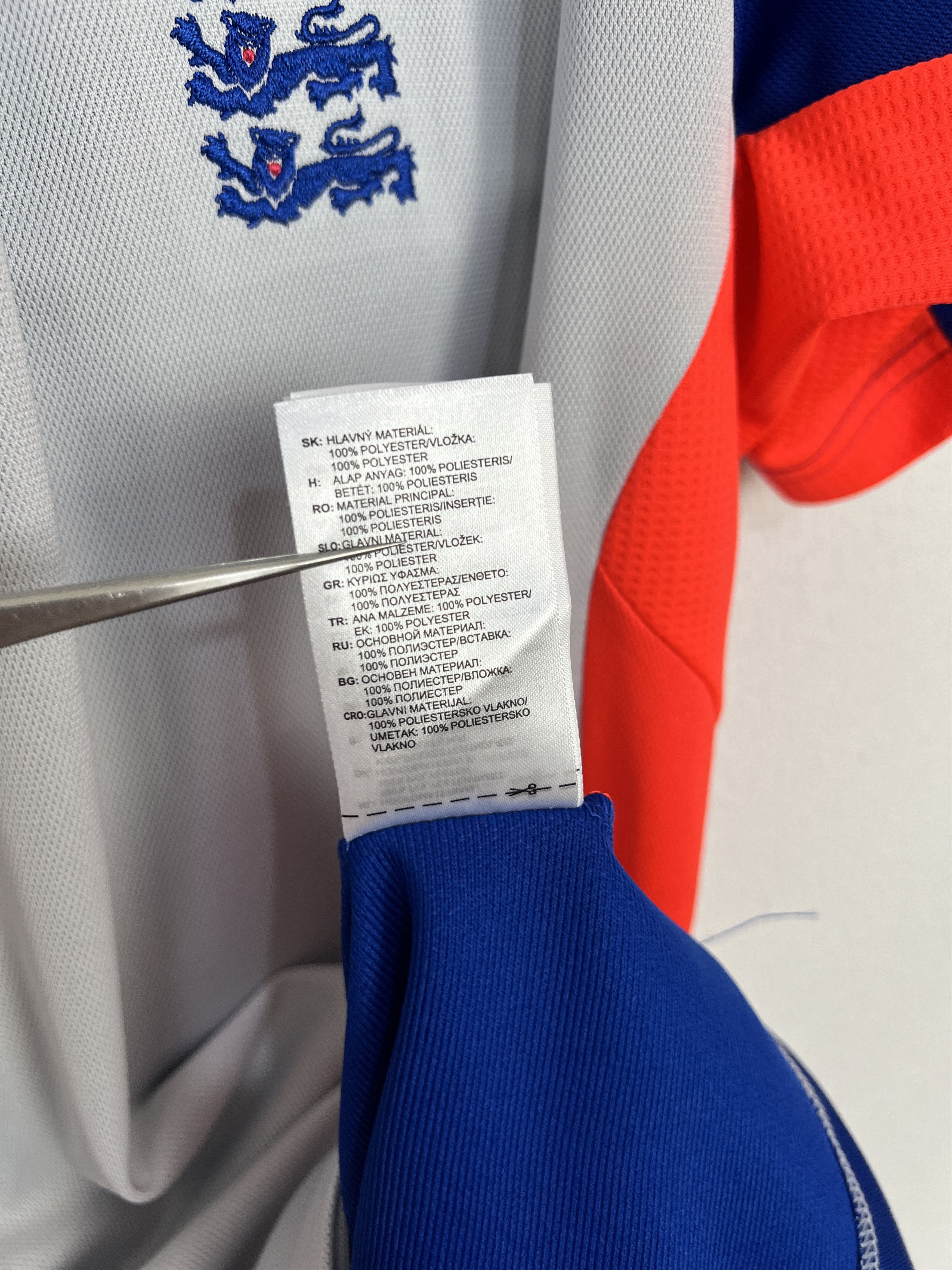 Adidas Adidas England National Team Cricket Polo Jersey Shirt Mens Size US L / EU 52-54 / 3 - 17 Thumbnail