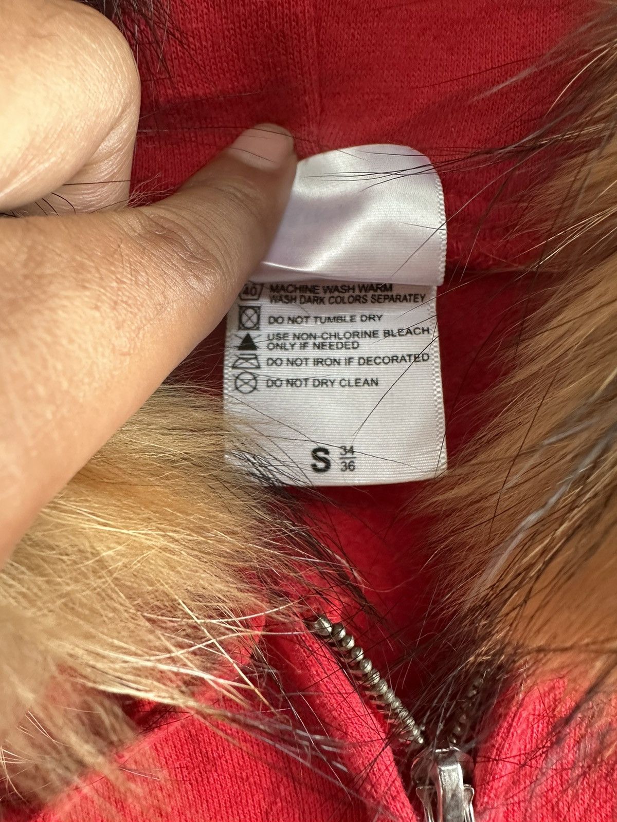 If Six Was Nine × Japanese Brand × Le Grande Bleu (L.G.B.) STAY SKAPUNK SKULL FUR ZIPHOODIE IFSIXWASNINE PUNK STYLED Size US M / EU 48-50 / 2 - 7 Thumbnail
