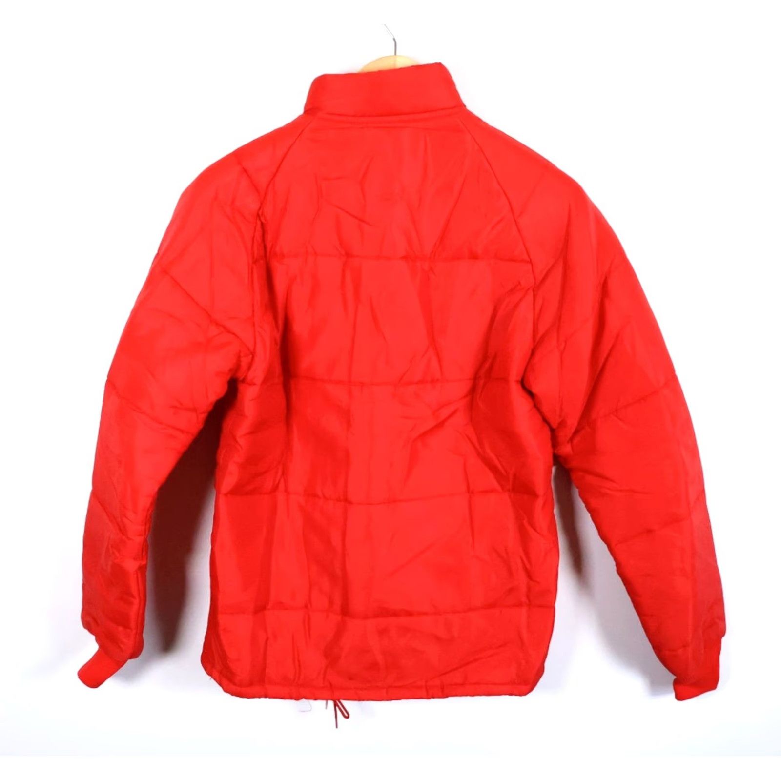 Vintage VINTAGE Swingster 80s Puffer Jacket Men Small Red Snap Button Insulated Nylon Softshell Winter Fall Spring Mens Size US S / EU 44-46 / 1 - 2 Thumbnail